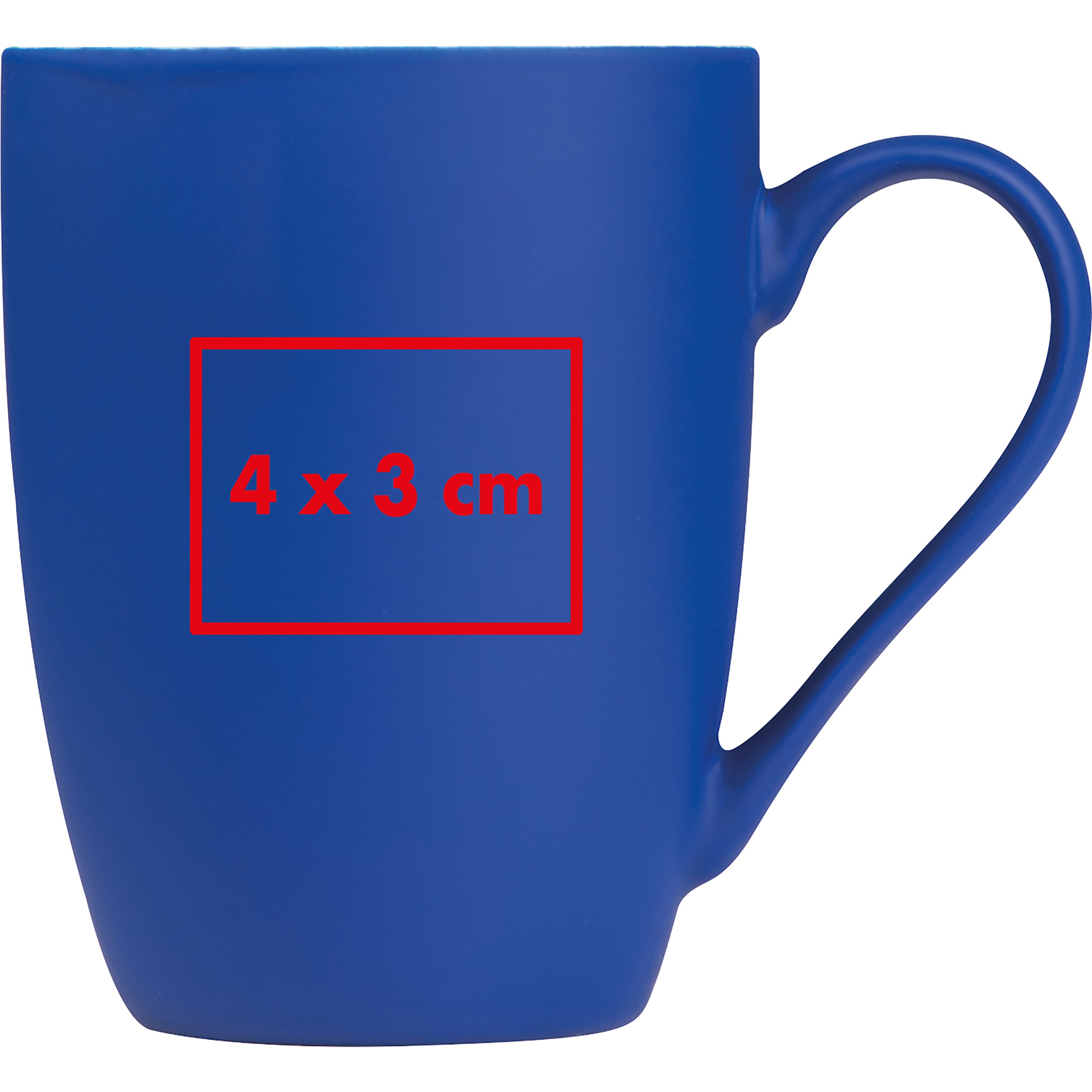 Tasse aus Porzellan, außen gummiert, 300 ml JUDYTA