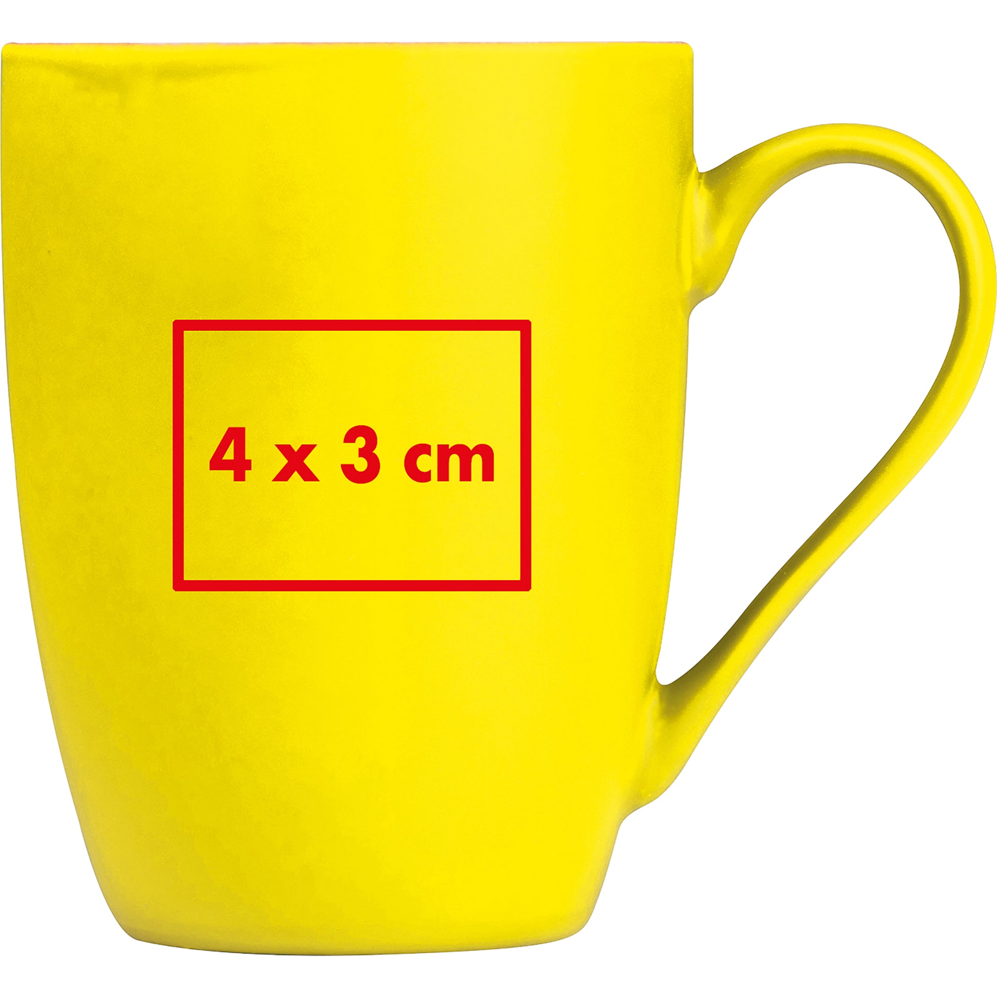 Tasse aus Porzellan, außen gummiert, 300 ml JUDYTA