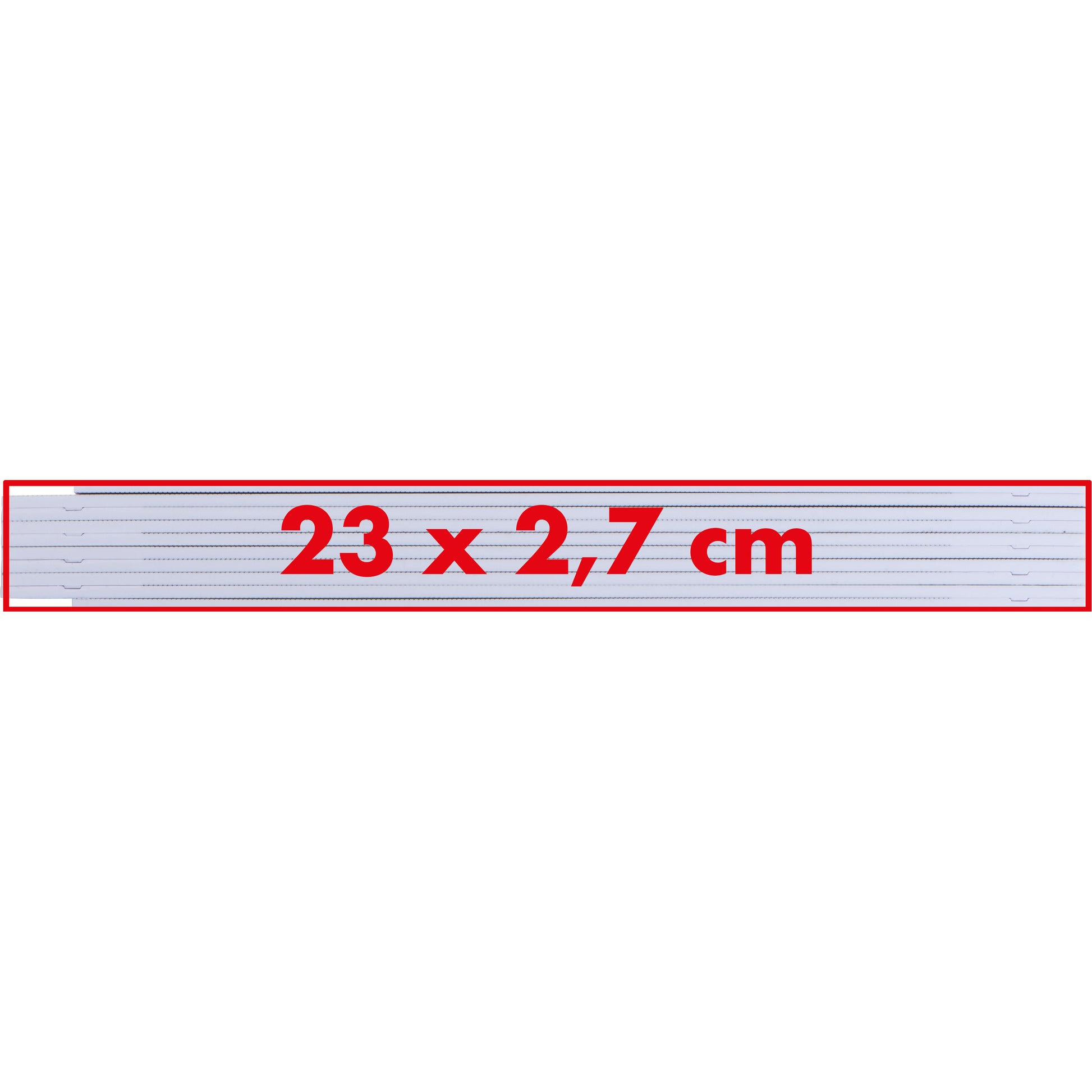 Zollstock 2m aus Kunststoff ALEXANDRA