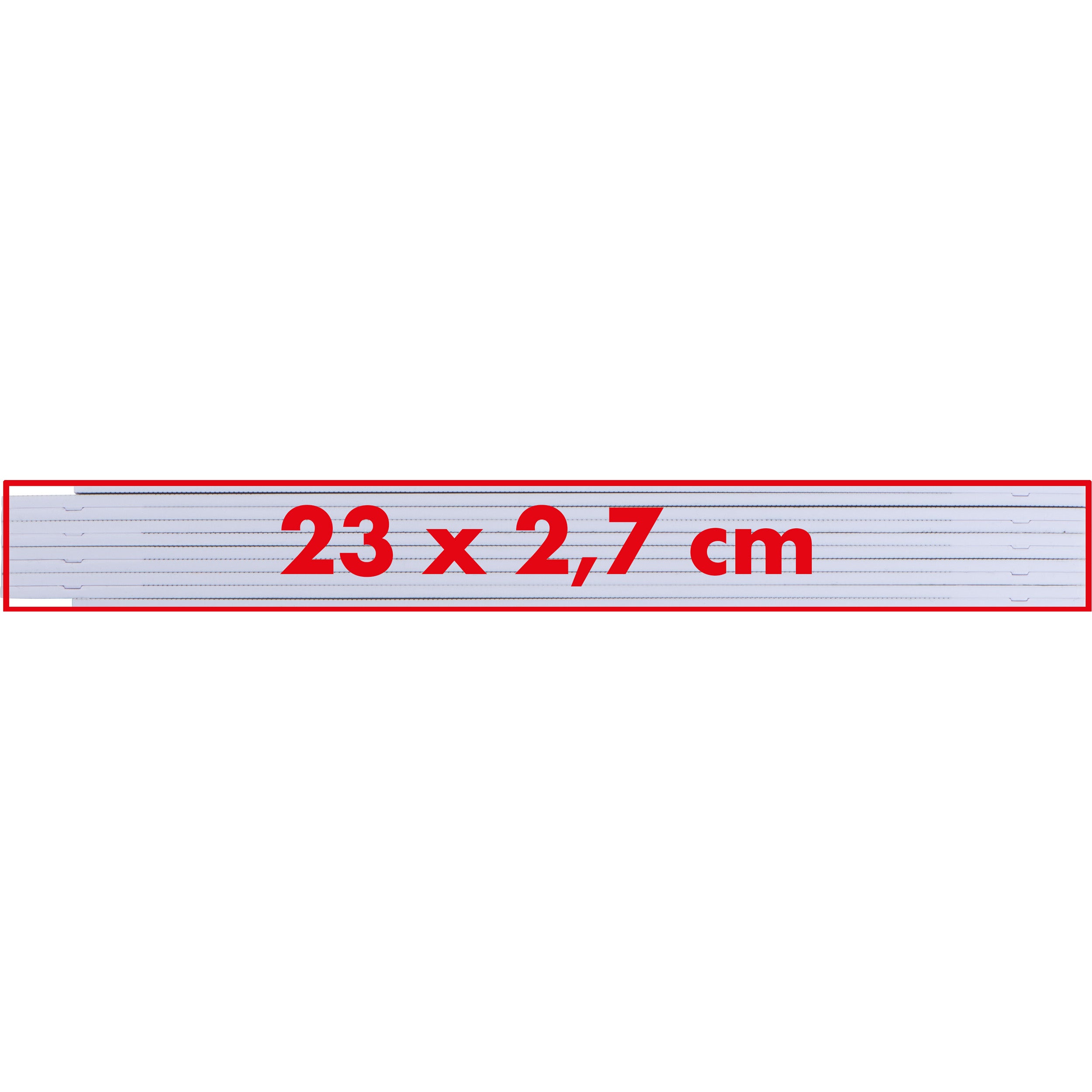 Zollstock 2m aus Kunststoff ALEXANDRA