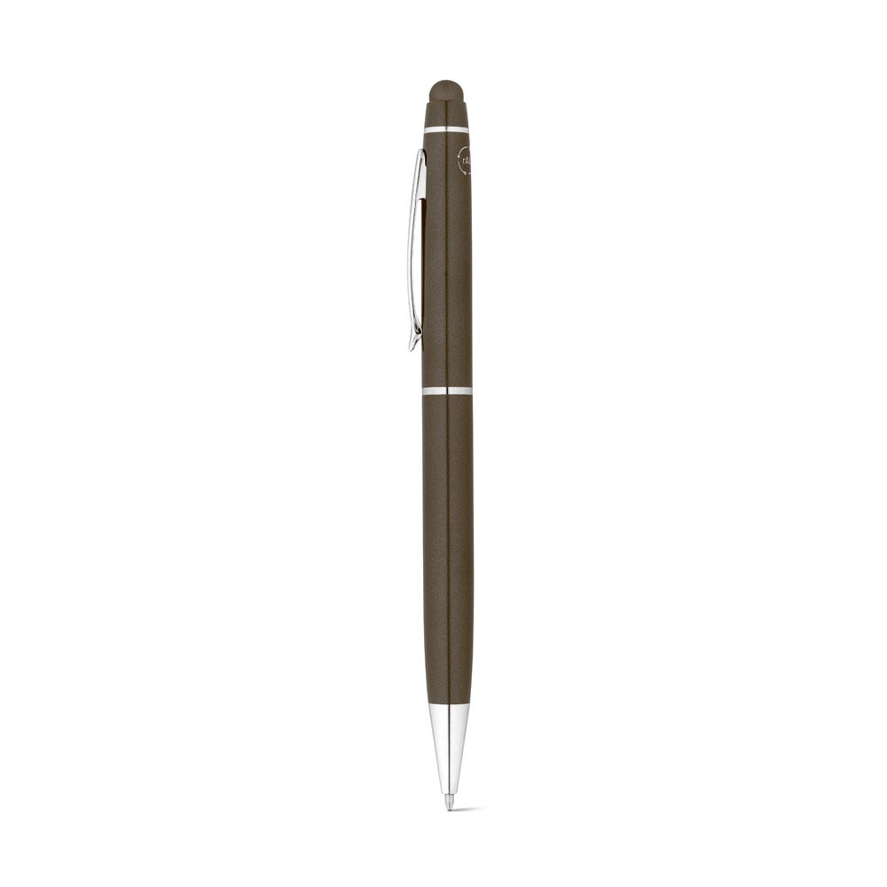 JULIE. Kugelschreiber aus recyceltes Aluminium (100 % rAL) mit Touchpen-Spitze