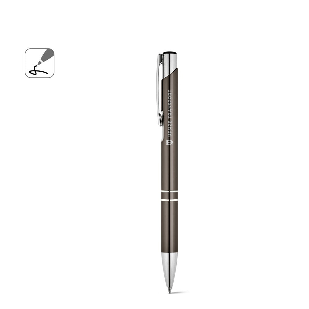 BETA BK. Aluminium-Kugelschreiber mit Clip