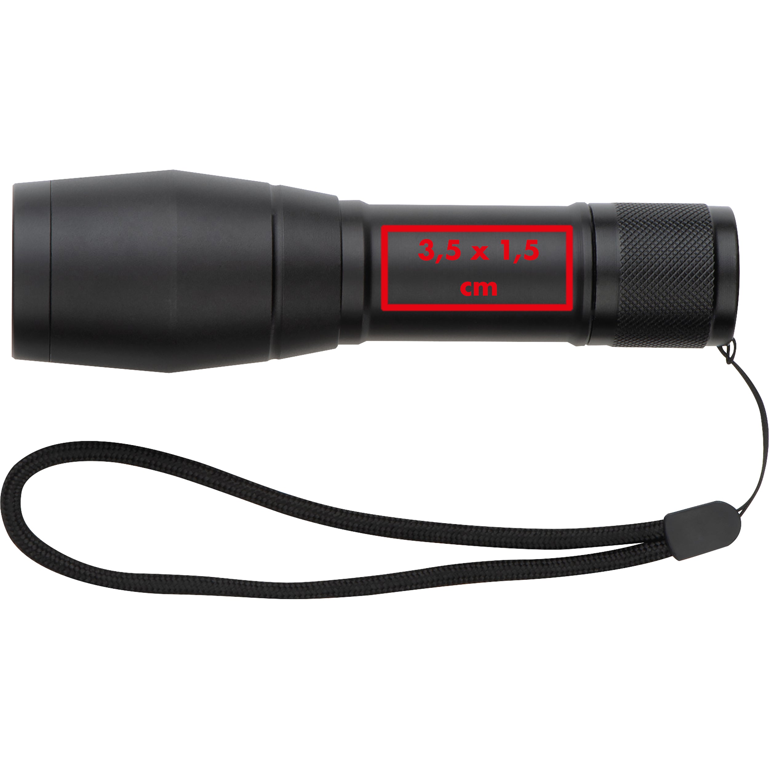 LED Taschenlampe mit 3 verschiedenen Lichtfunktionen DAVID