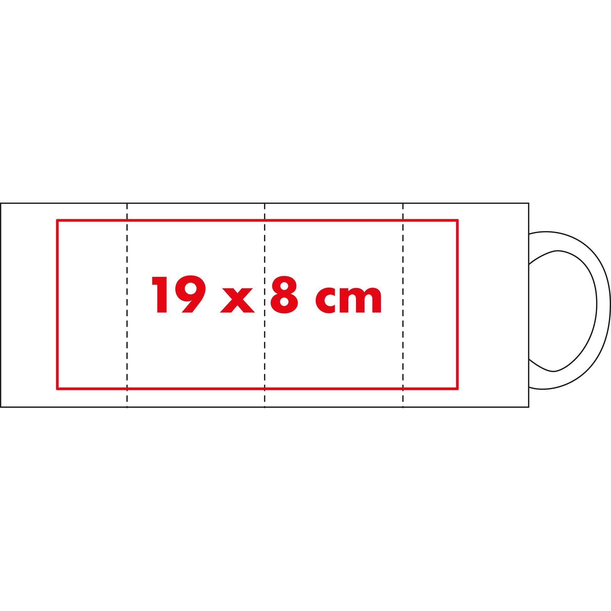 Sublimationstasse, 300 ml SALVADOR