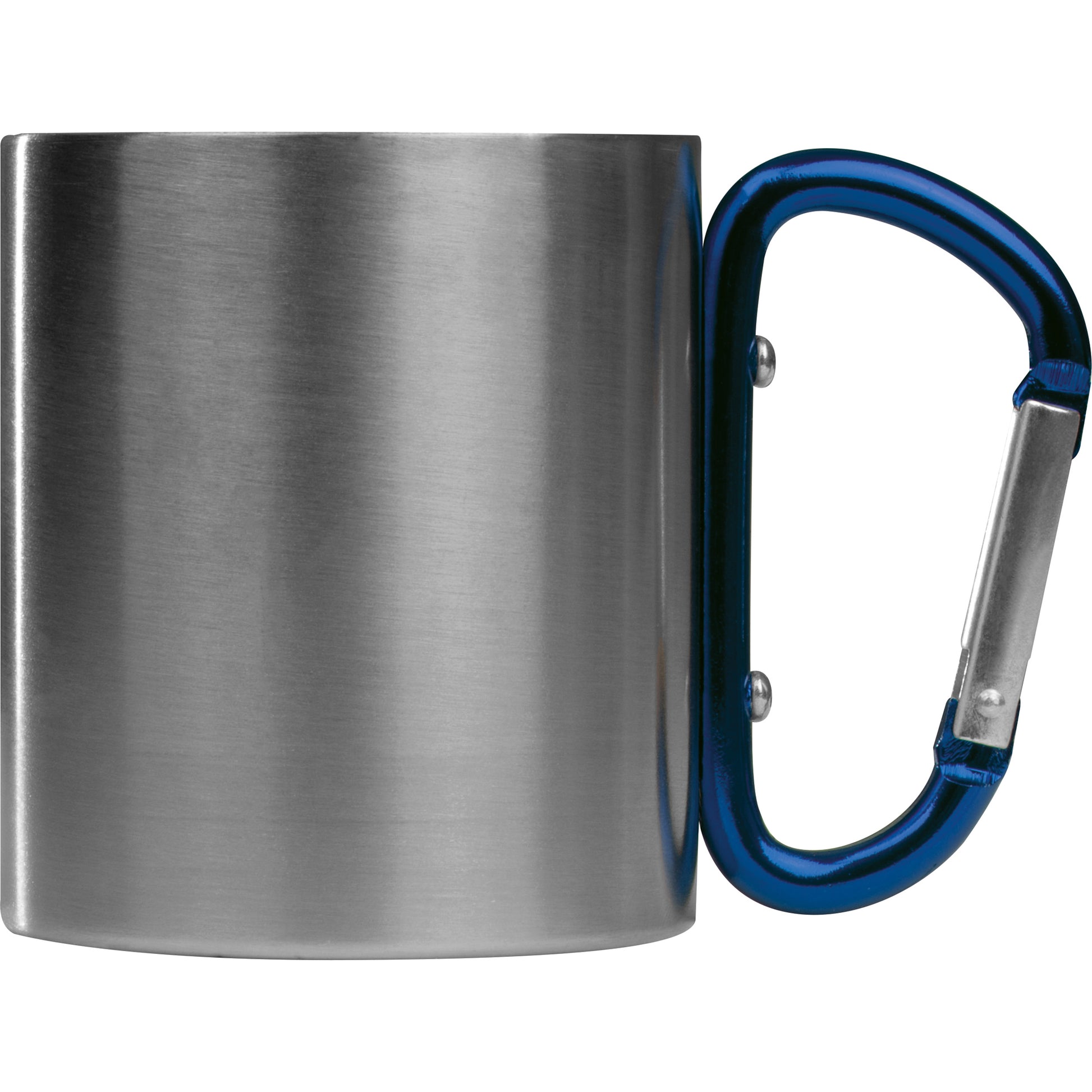Tasse aus Metall mit Karabinerhaken, 200 ml ANGELICA