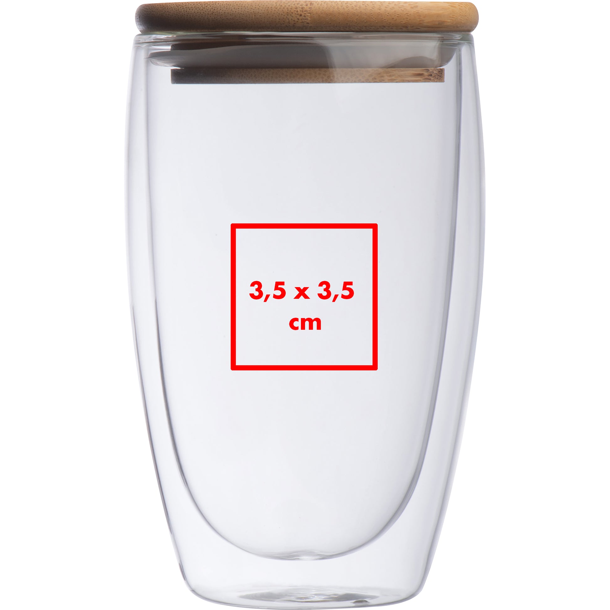 Doppelwandiger Glasbecher ARNOLD