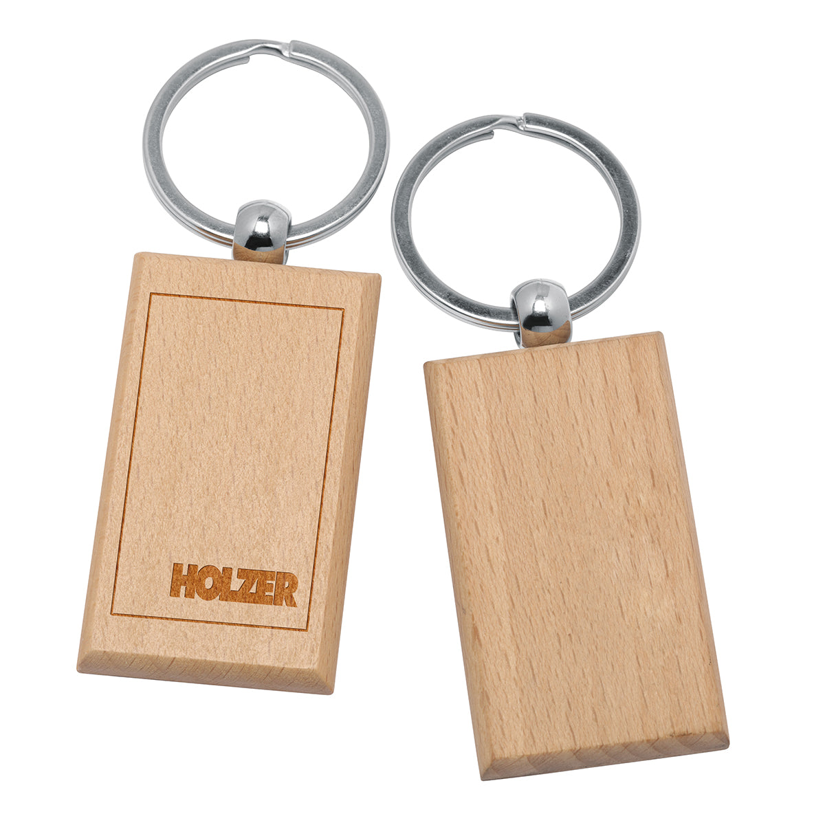 Schlüsselanhänger Holz – Bild 2