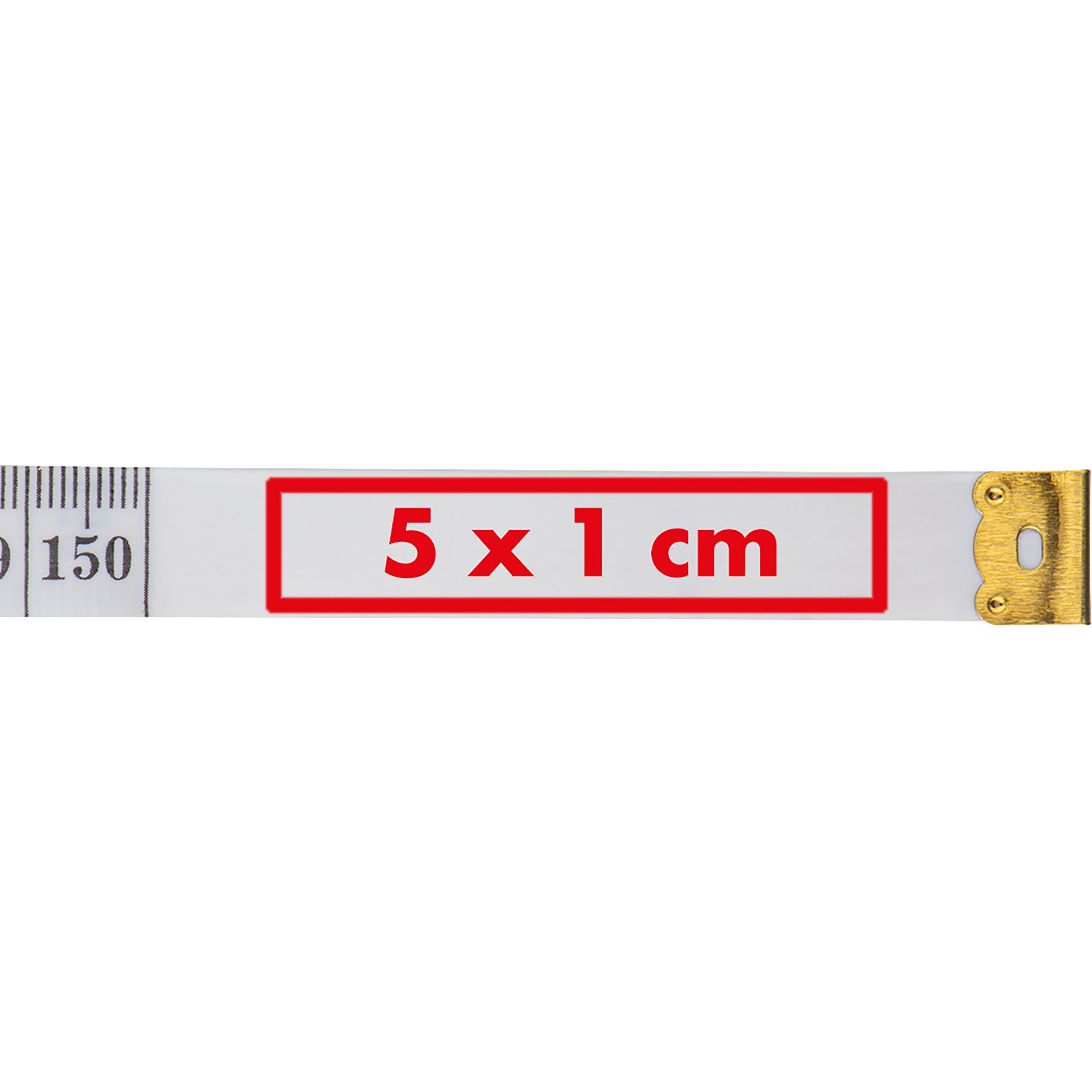 Maßband 1, 5m mit Papierbanderole MAXINE