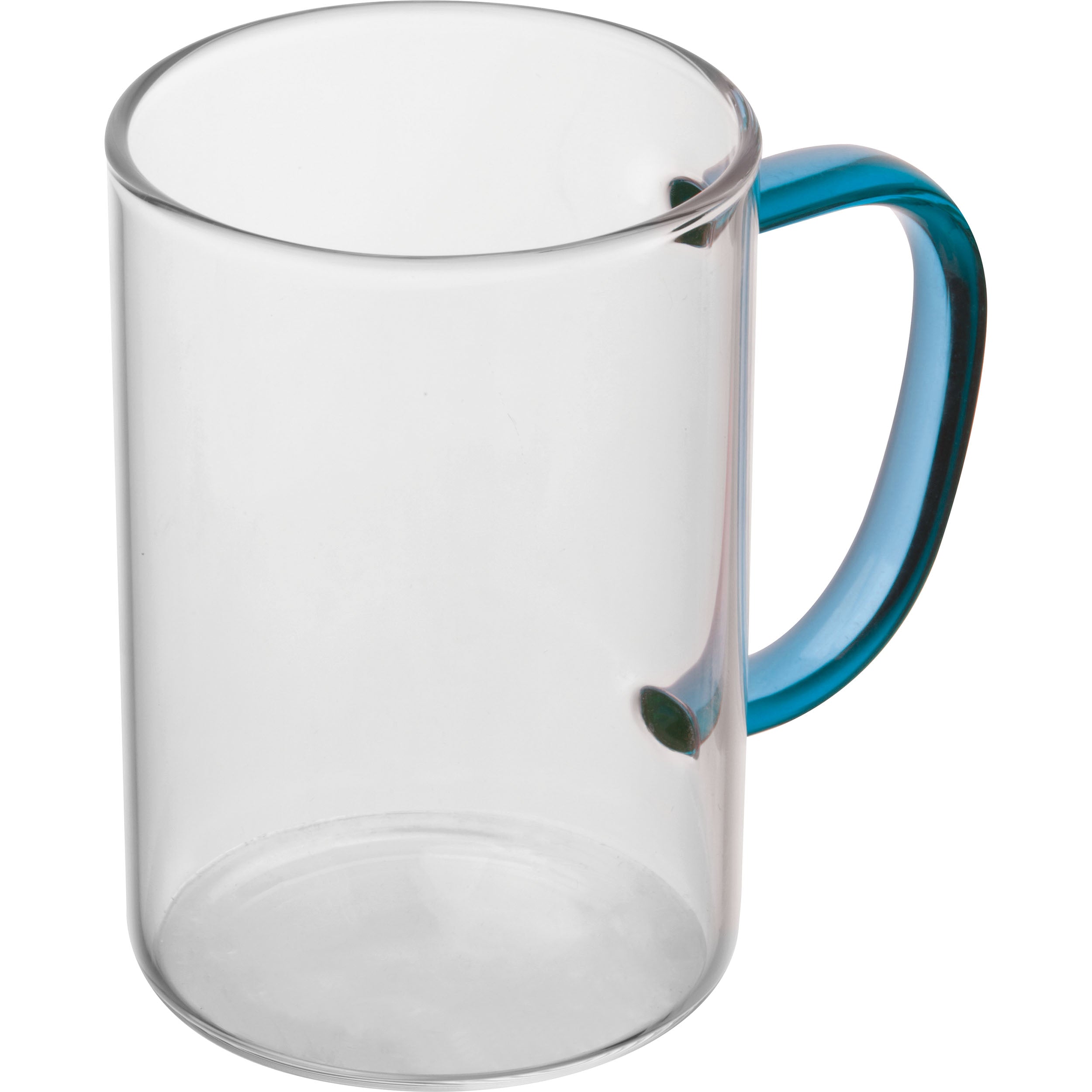 Glastasse mit farbigem Henkel, 250 ml EDDA
