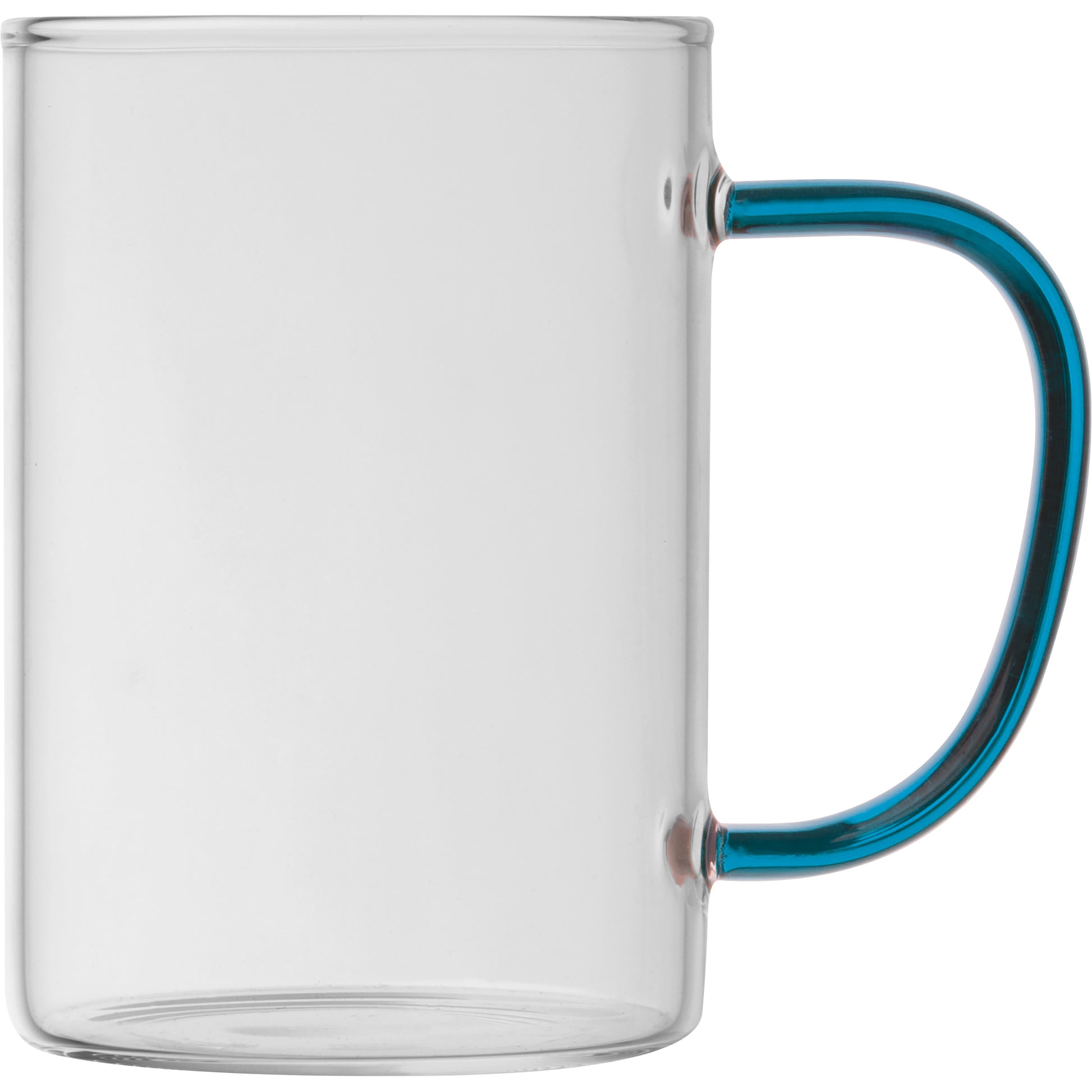 Glastasse mit farbigem Henkel, 250 ml EDDA