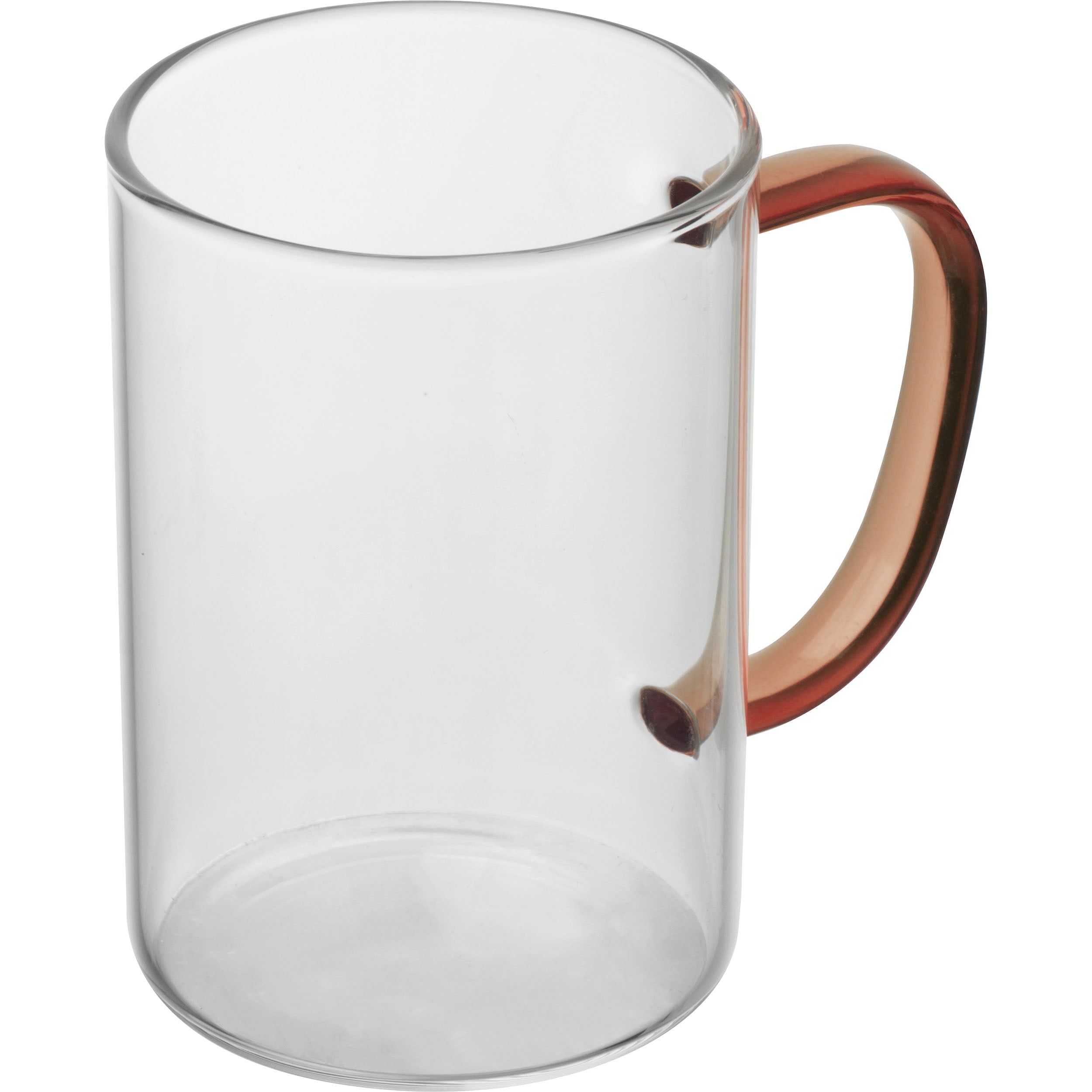 Glastasse mit farbigem Henkel, 250 ml EDDA