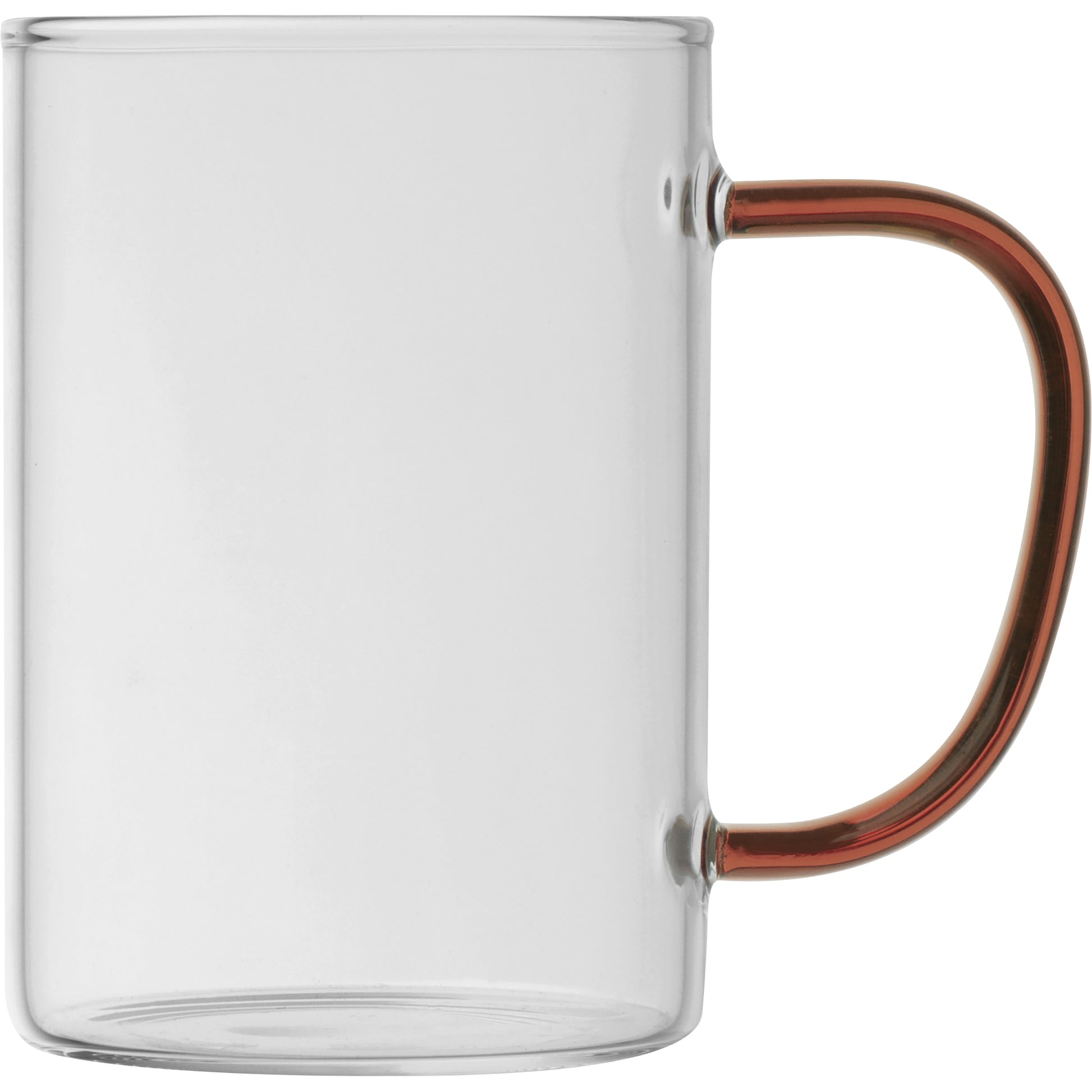 Glastasse mit farbigem Henkel, 250 ml EDDA