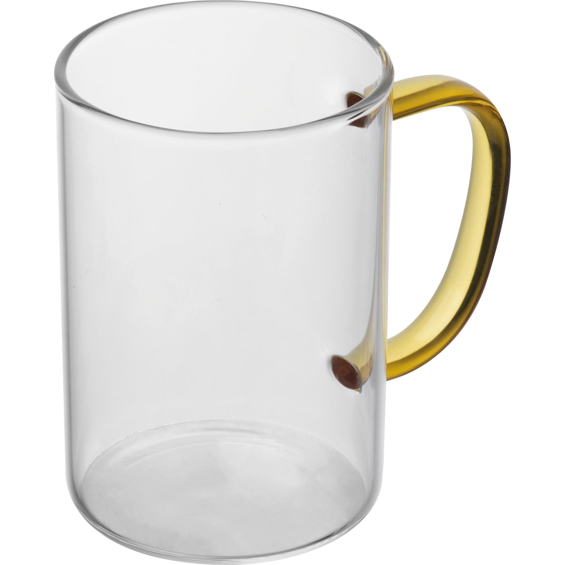 Glastasse mit farbigem Henkel, 250 ml EDDA
