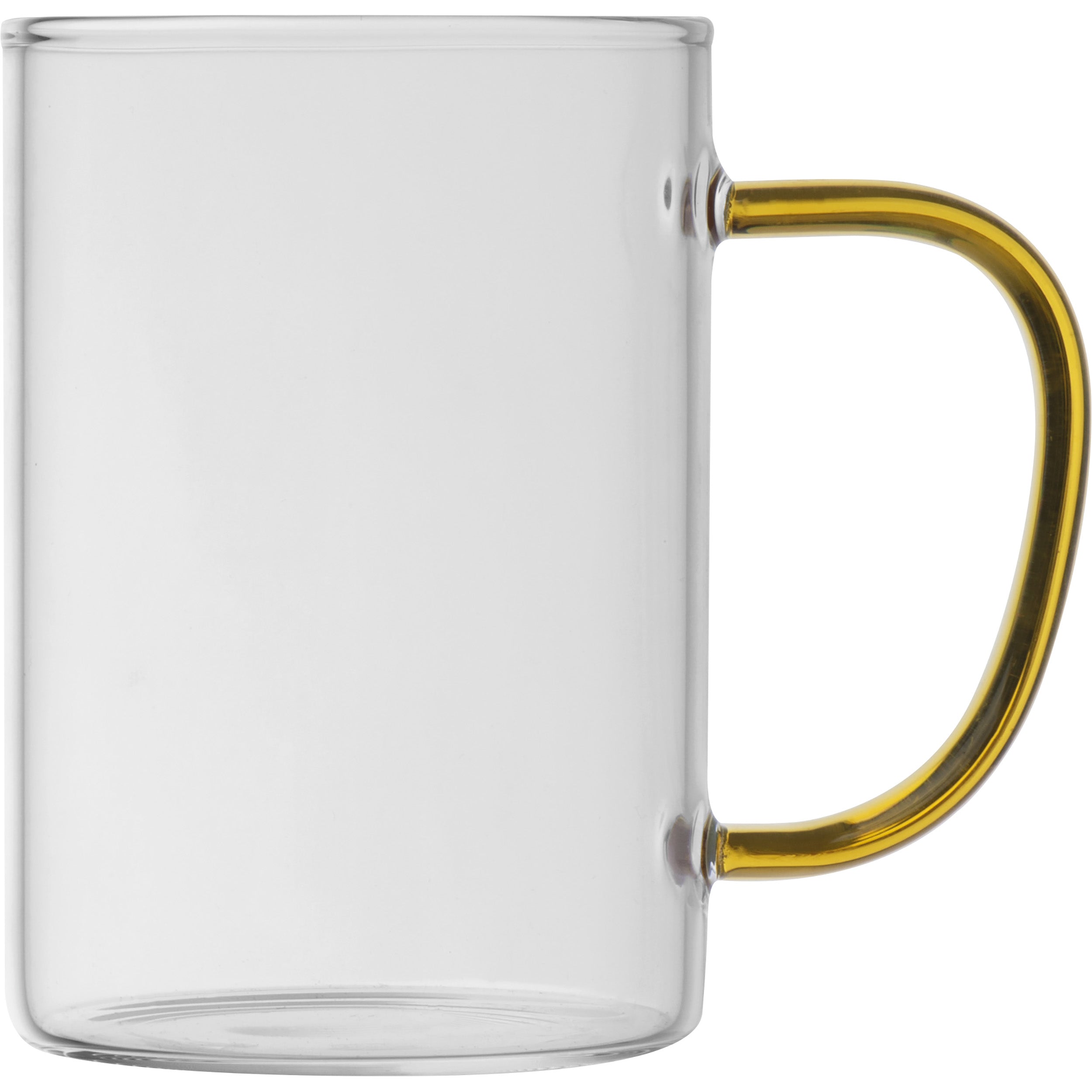 Glastasse mit farbigem Henkel, 250 ml EDDA