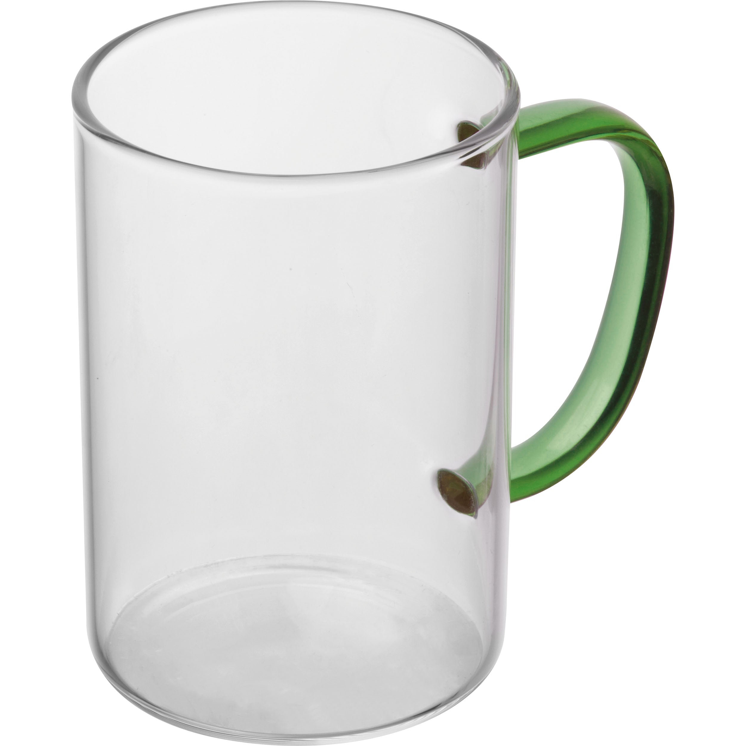 Glastasse mit farbigem Henkel, 250 ml EDDA