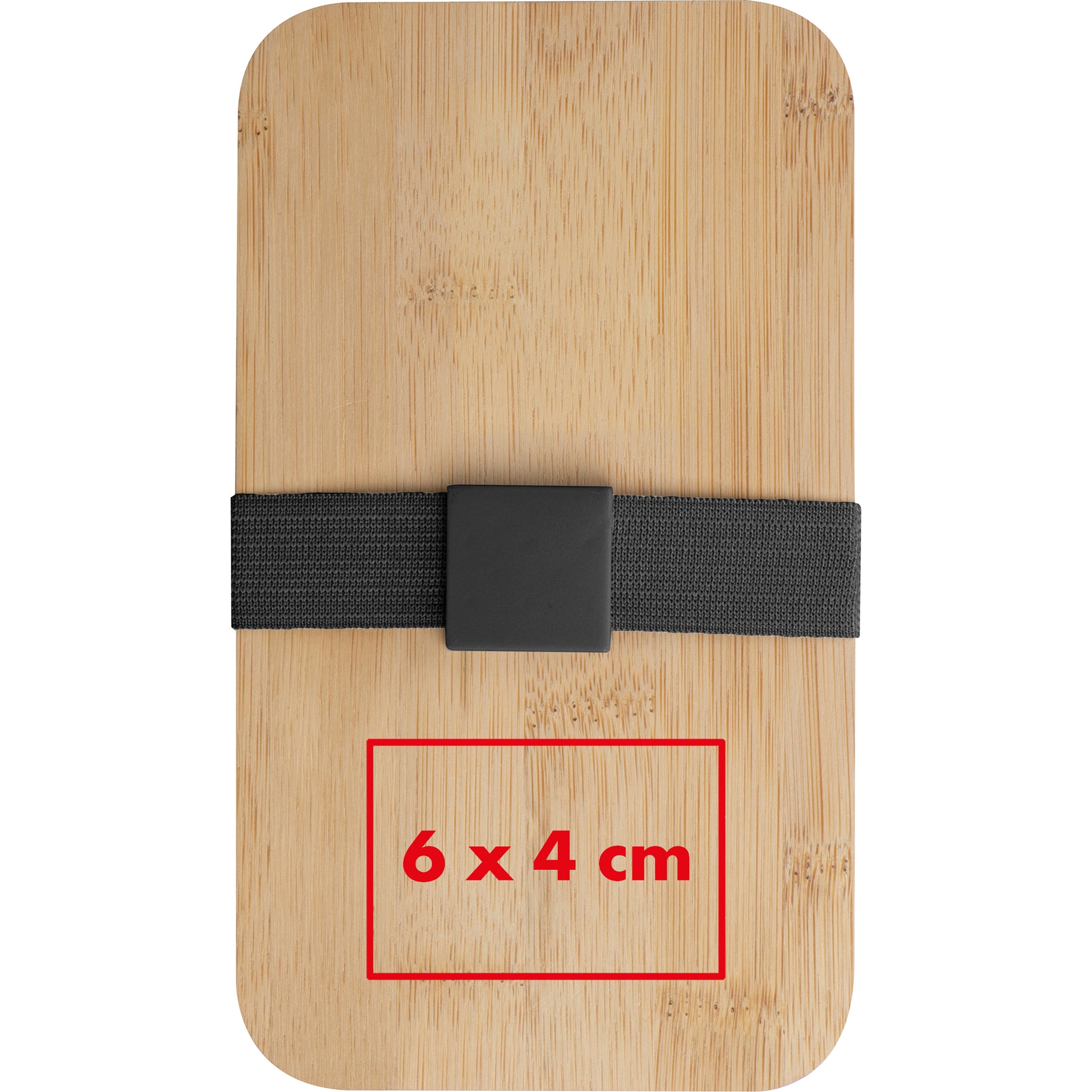 2 stöckige Lunchbox aus Kunststoff und Bambus SALVATORE