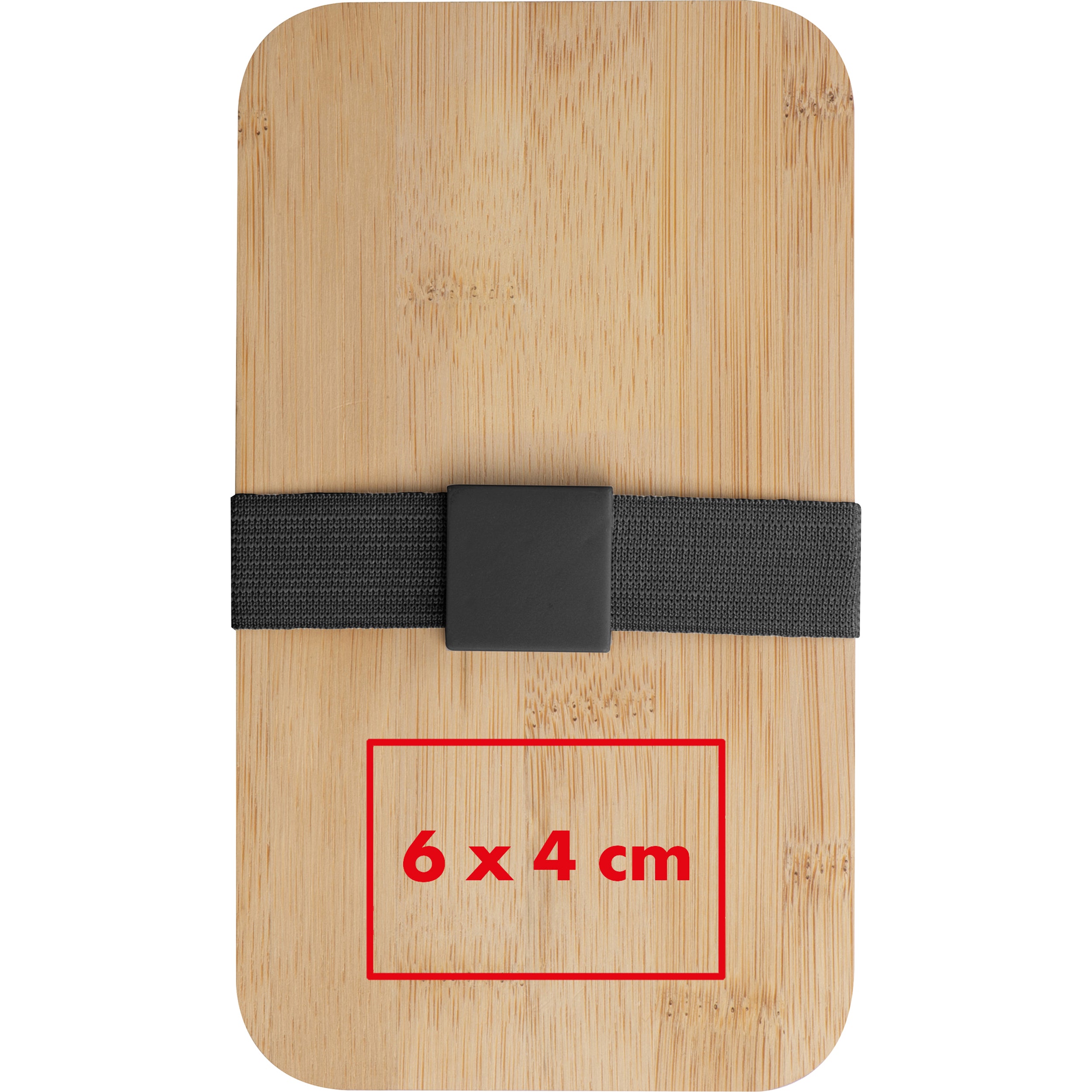 2 stöckige Lunchbox aus Kunststoff und Bambus SALVATORE
