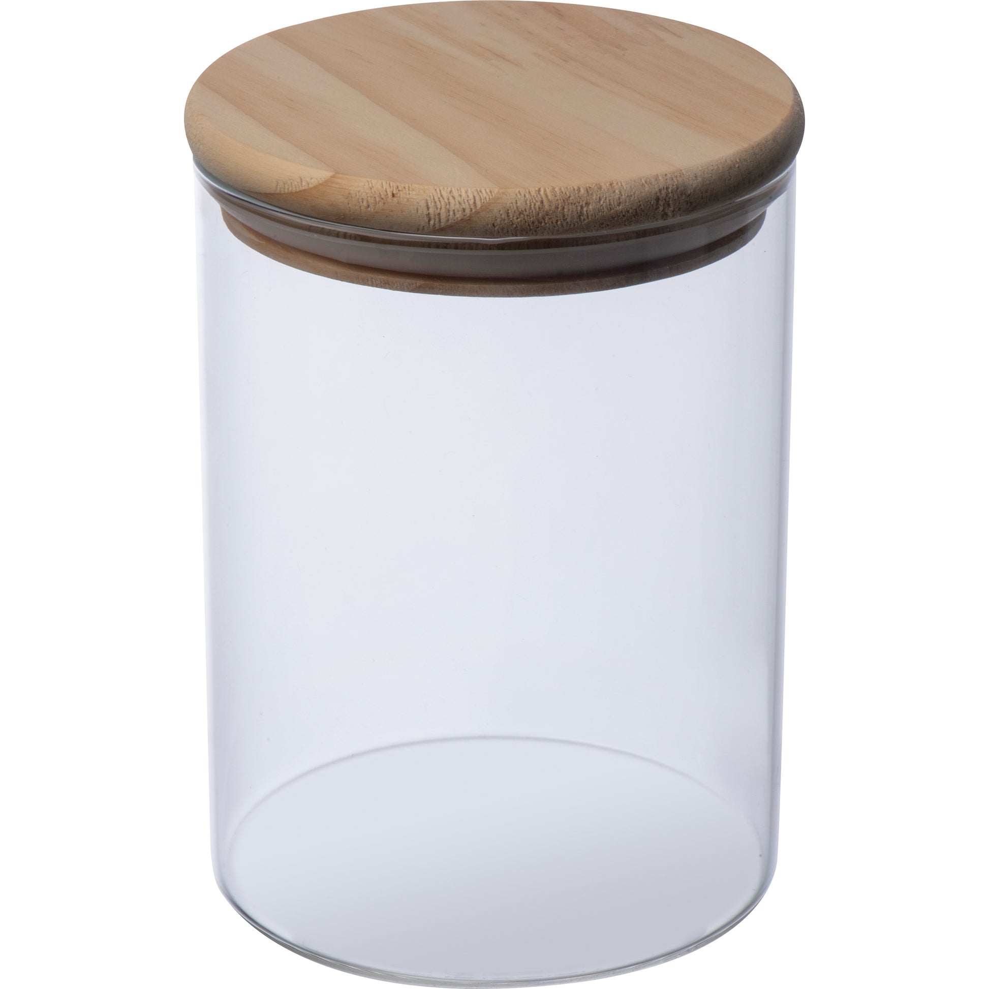 Dose aus Borosilikatglas mit Bambusdeckel, 700 ml TYMON