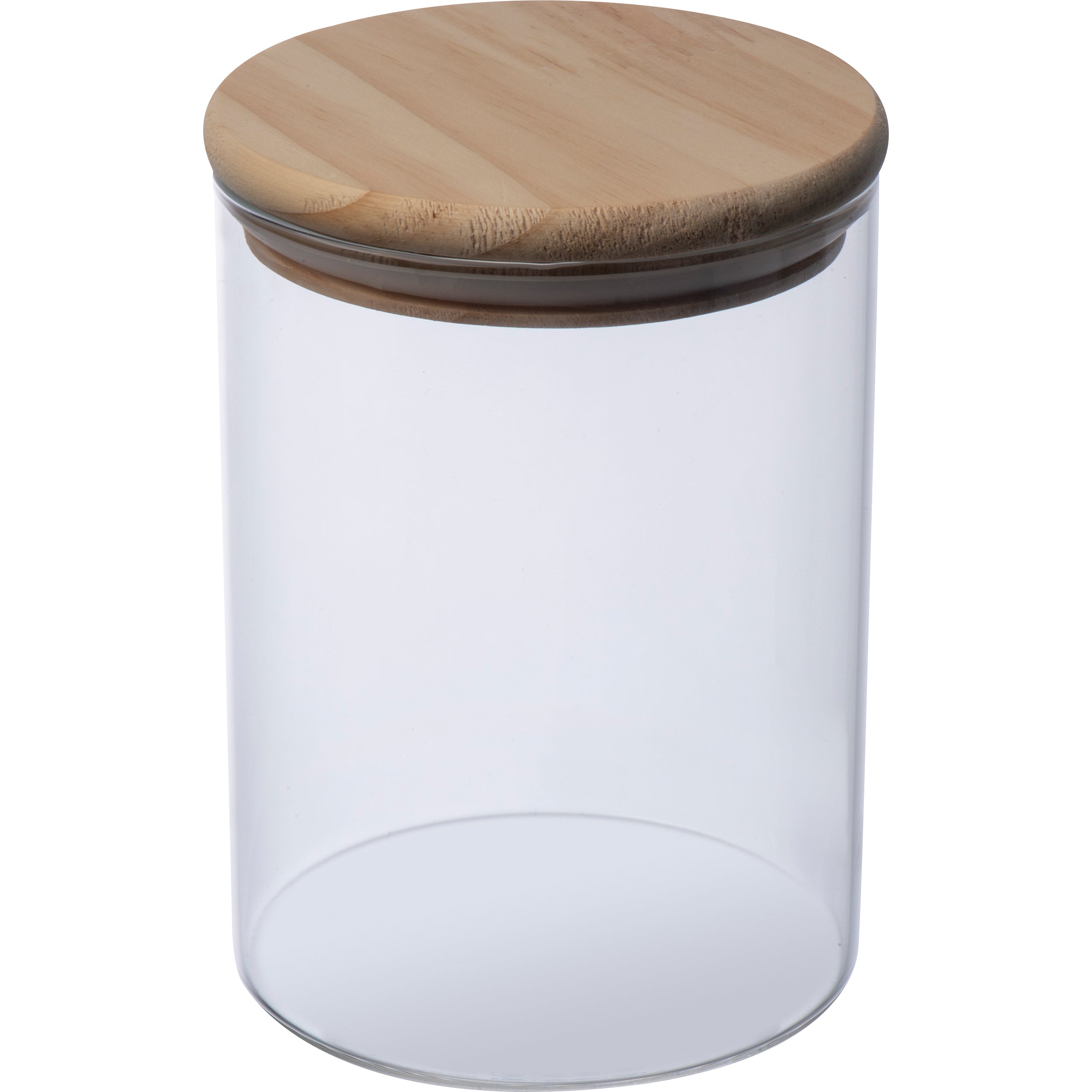 Dose aus Borosilikatglas mit Bambusdeckel, 700 ml TYMON