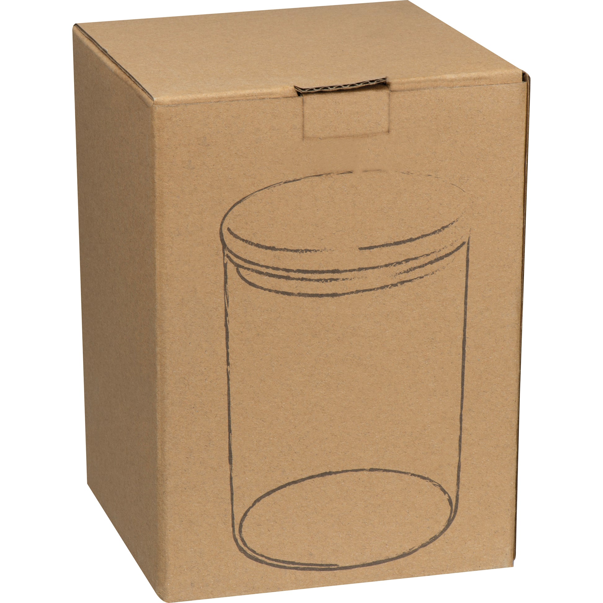 Dose aus Borosilikatglas mit Bambusdeckel, 700 ml TYMON