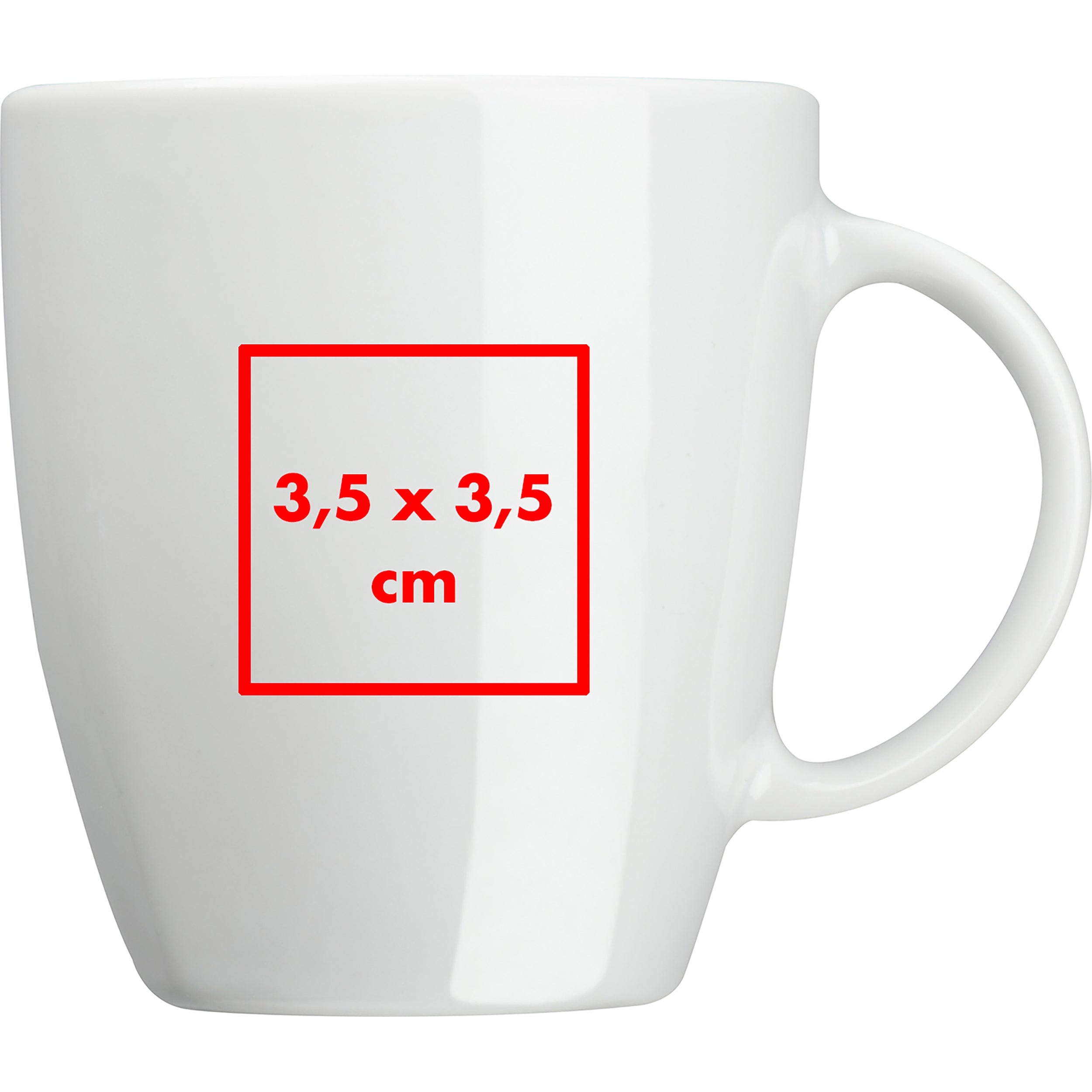 Tasse aus Porzellan 300 ml KORNELIA