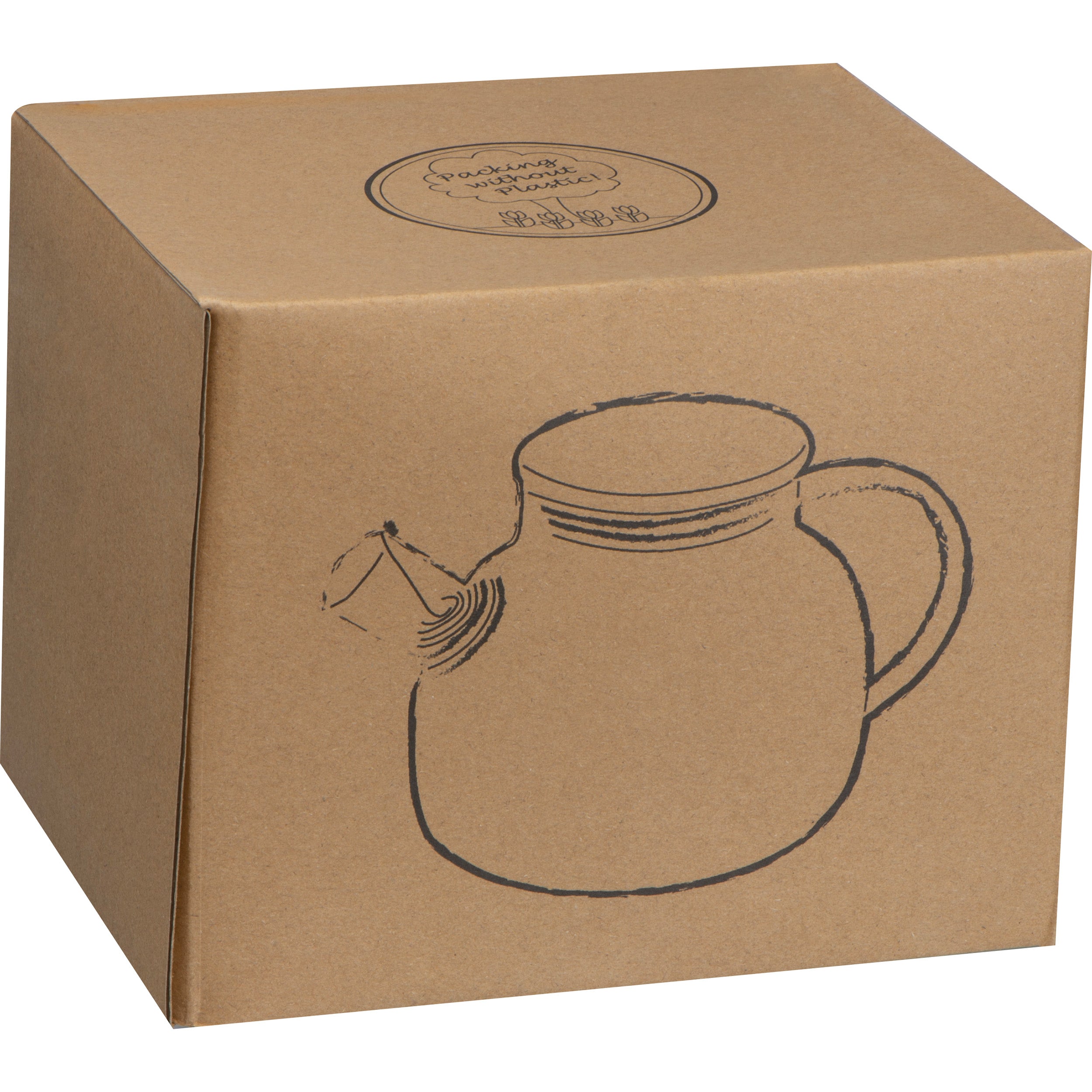 Glaskanne mit Bambusdeckel, 1.000 ml LUCILLE