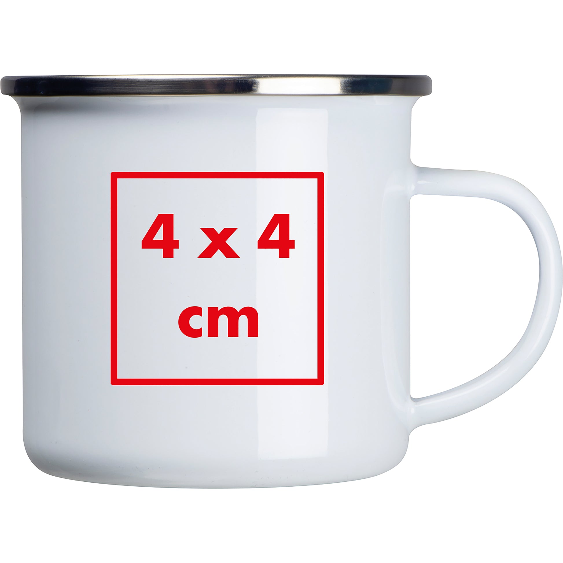 Sublimations Emaille Tasse LUCAS