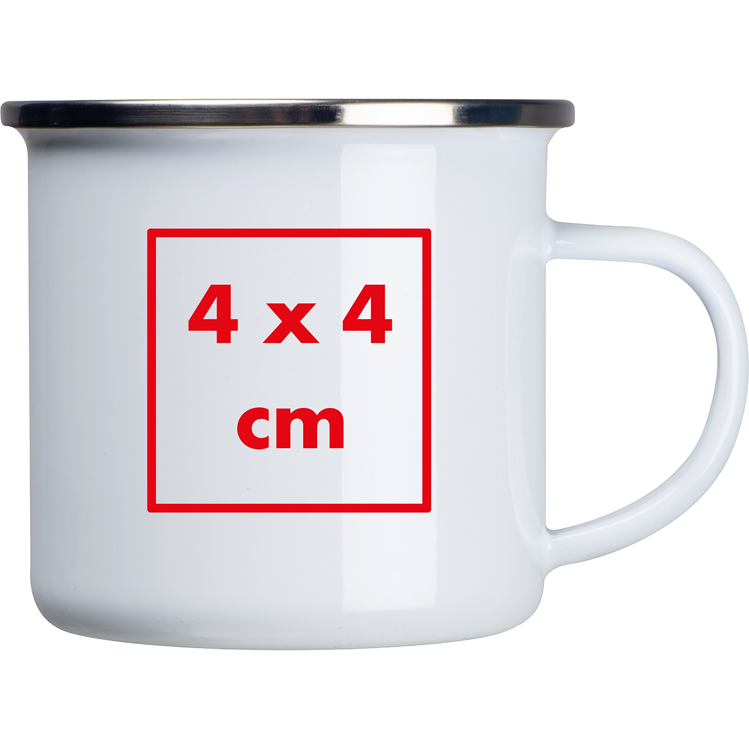 Sublimations Emaille Tasse LUCAS