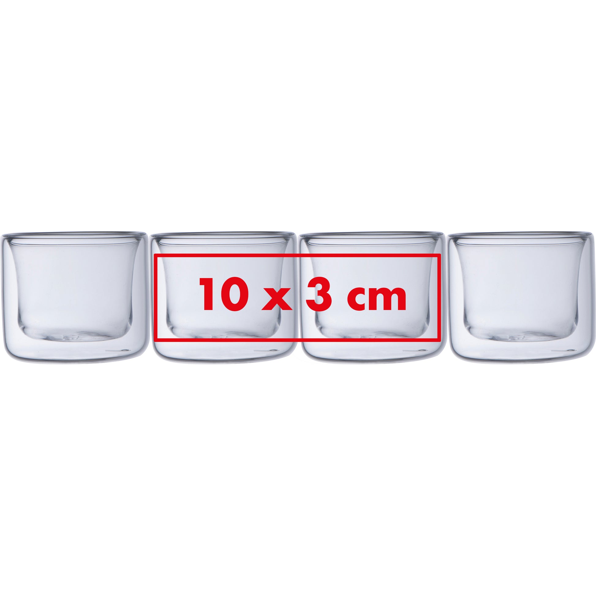 CrisMa Doppelwandige Espressotasse 50 ml ALEKSANDER