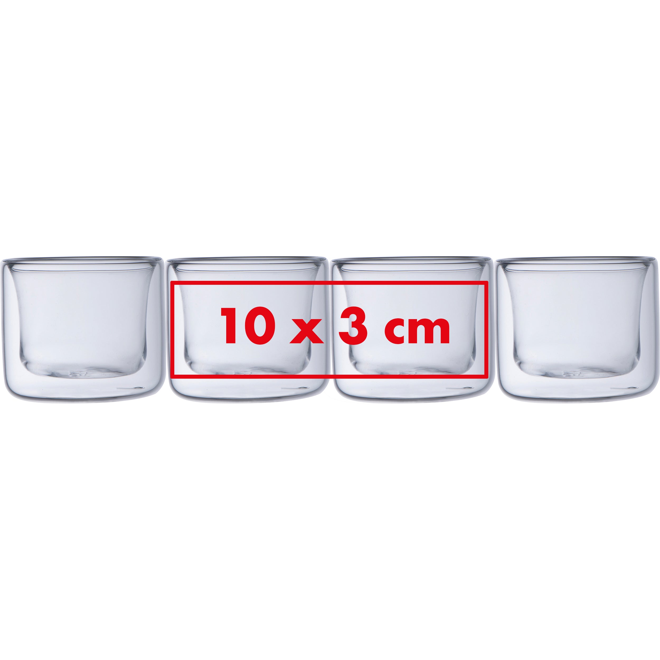 CrisMa Doppelwandige Espressotasse 50 ml ALEKSANDER