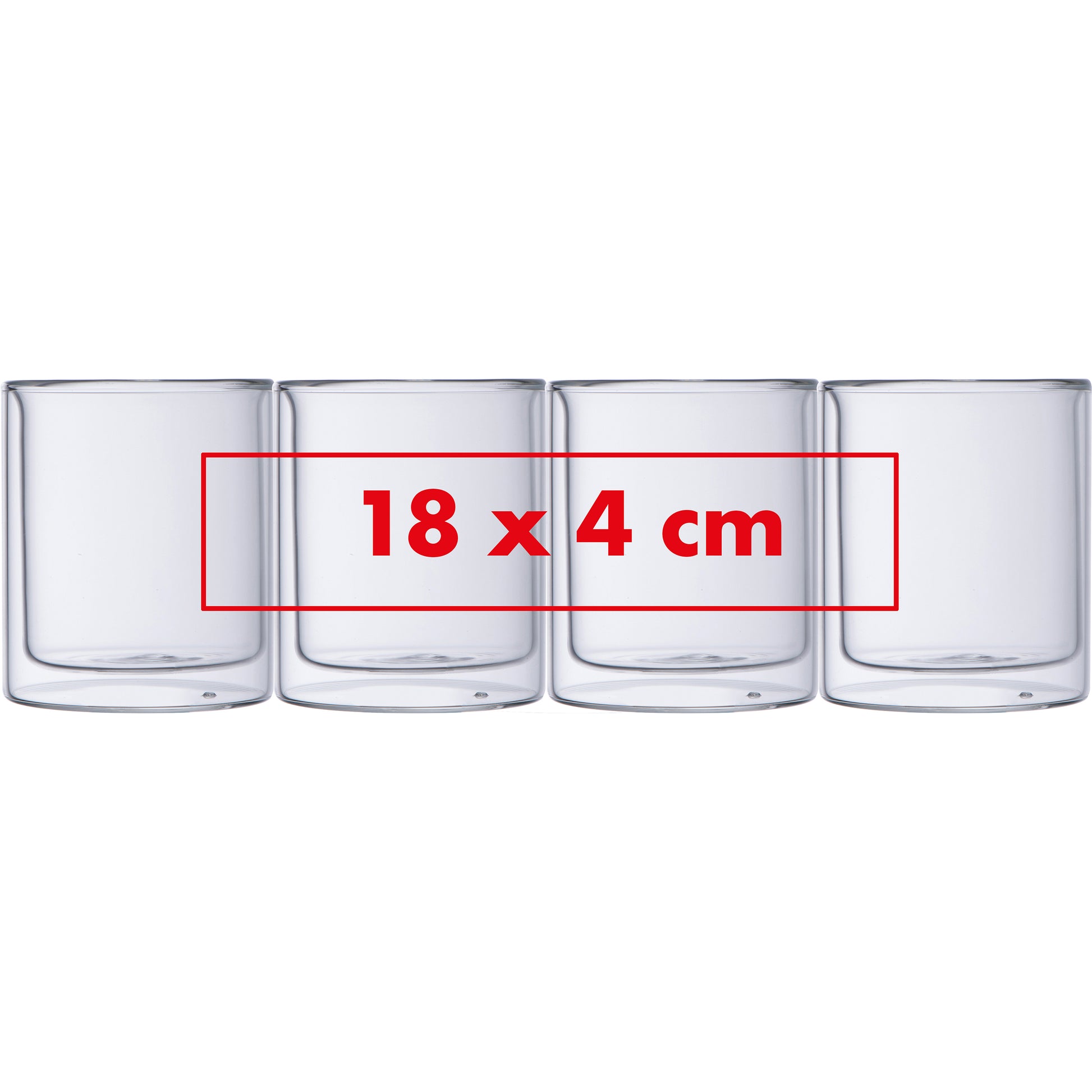 CrisMa Doppelwandige Cappuccinotasse 200 ml EMILIAN