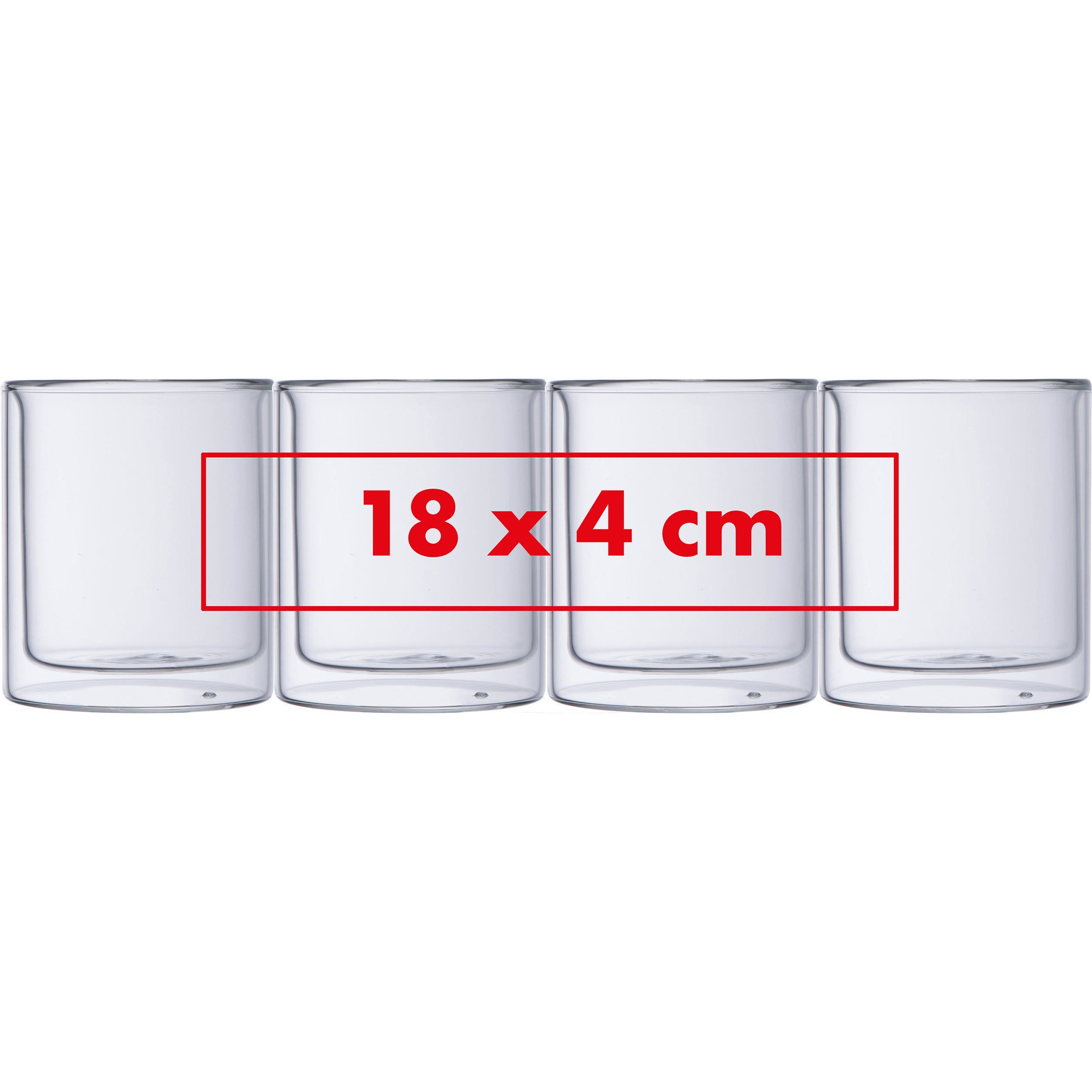 CrisMa Doppelwandige Cappuccinotasse 200 ml EMILIAN