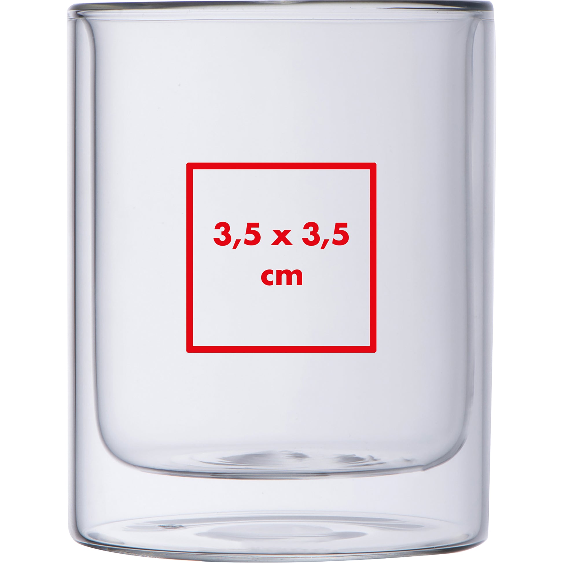 CrisMa Doppelwandige Glastasse 330 ml STUART