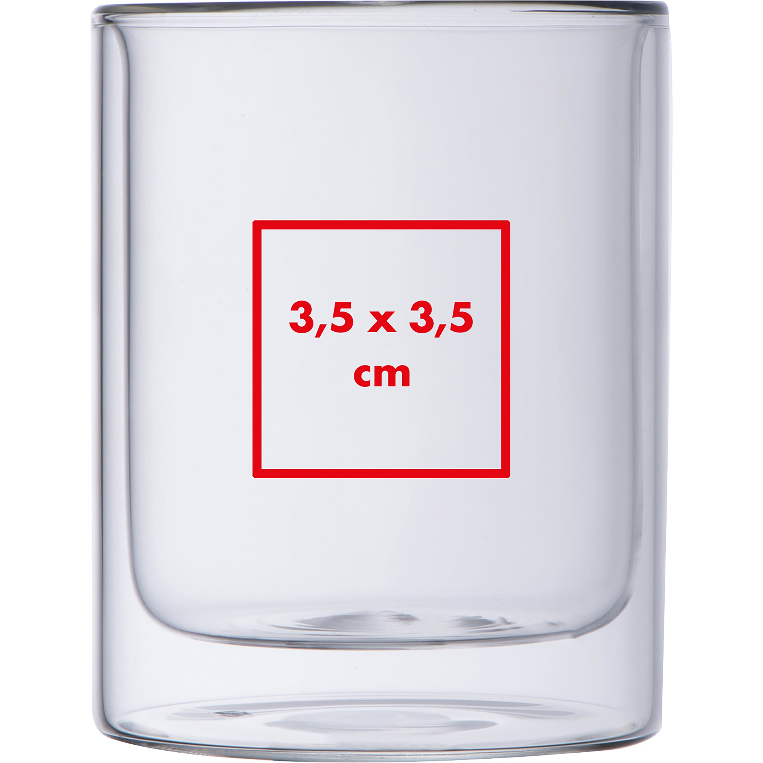 CrisMa Doppelwandige Glastasse 330 ml STUART