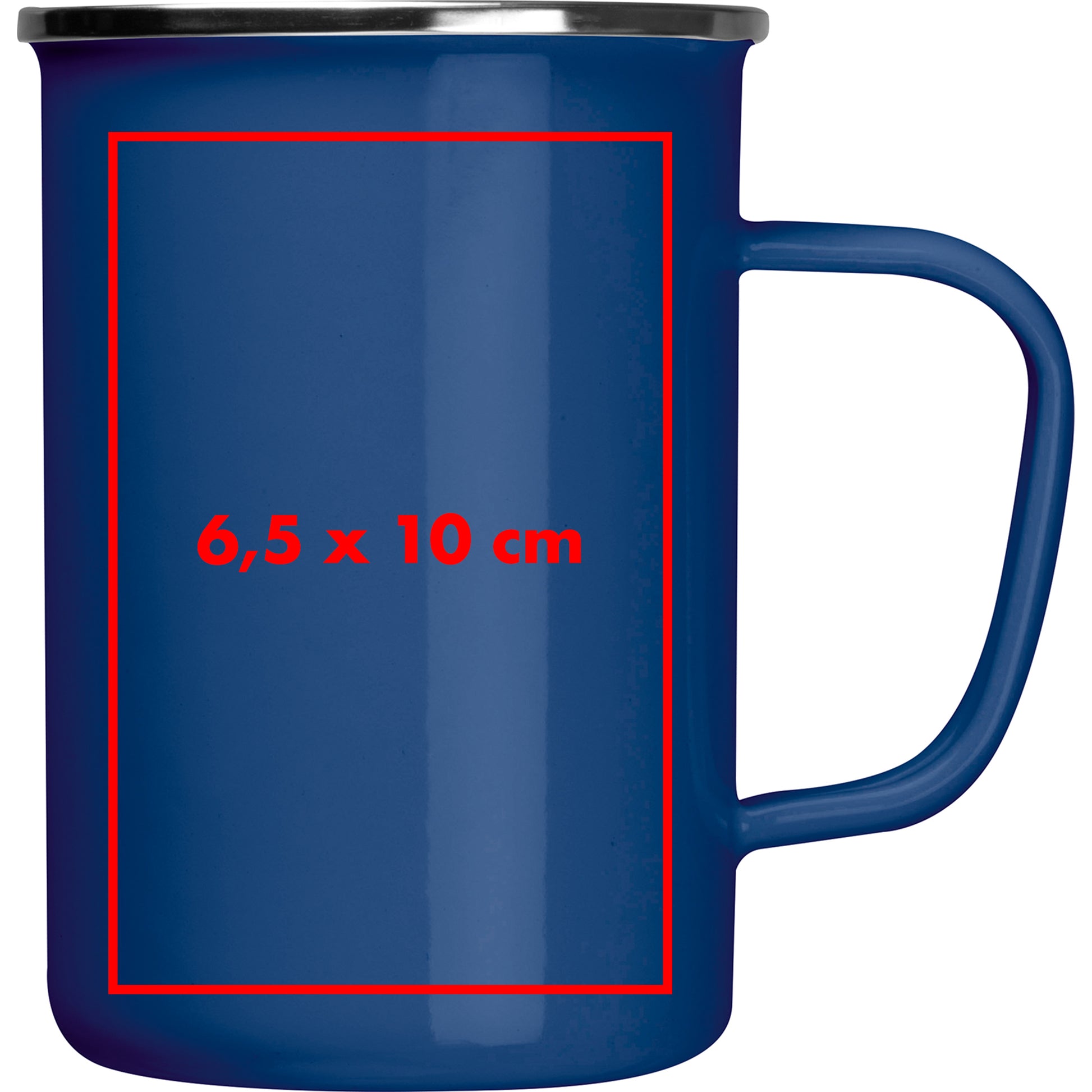 Emaille Tasse GENE