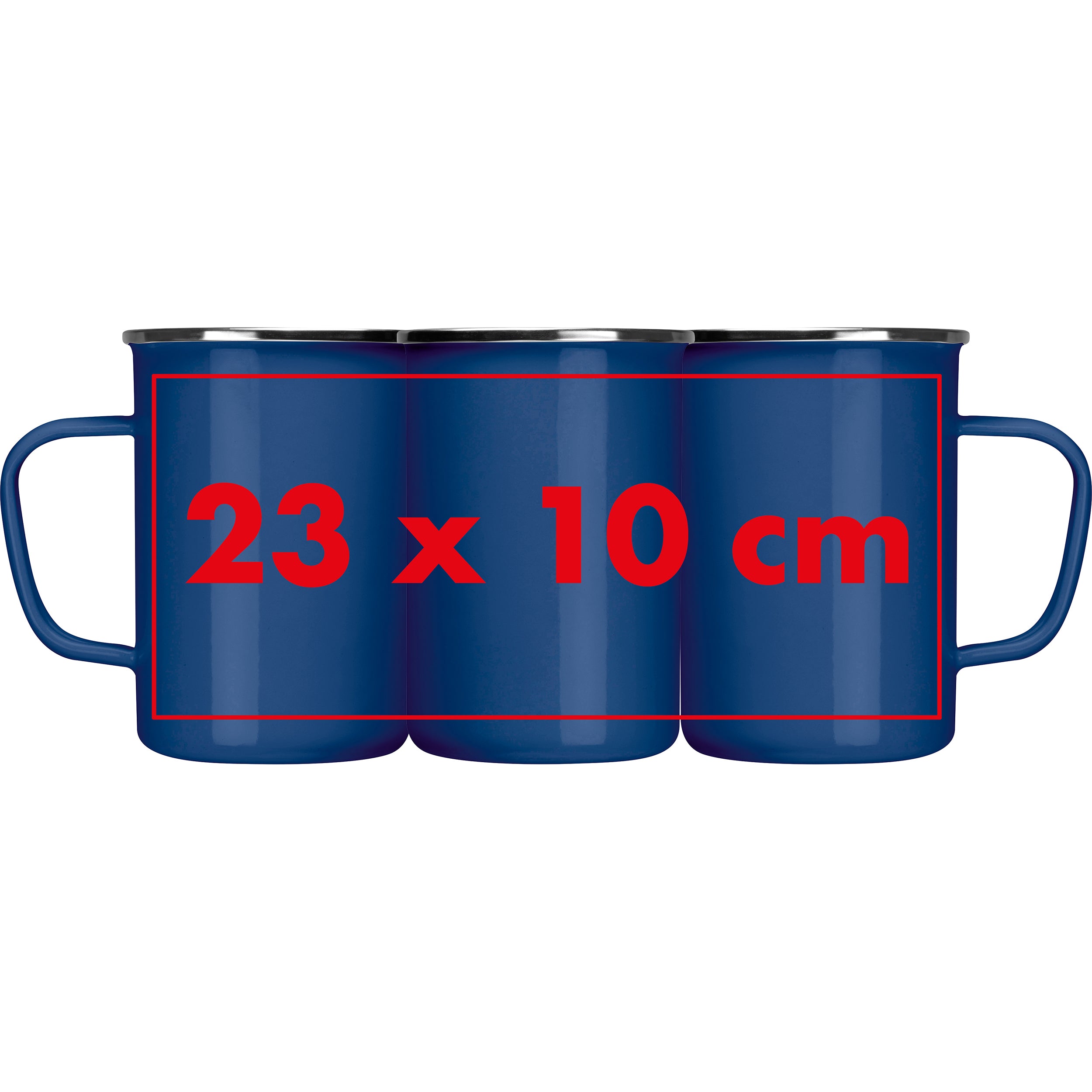 Emaille Tasse GENE