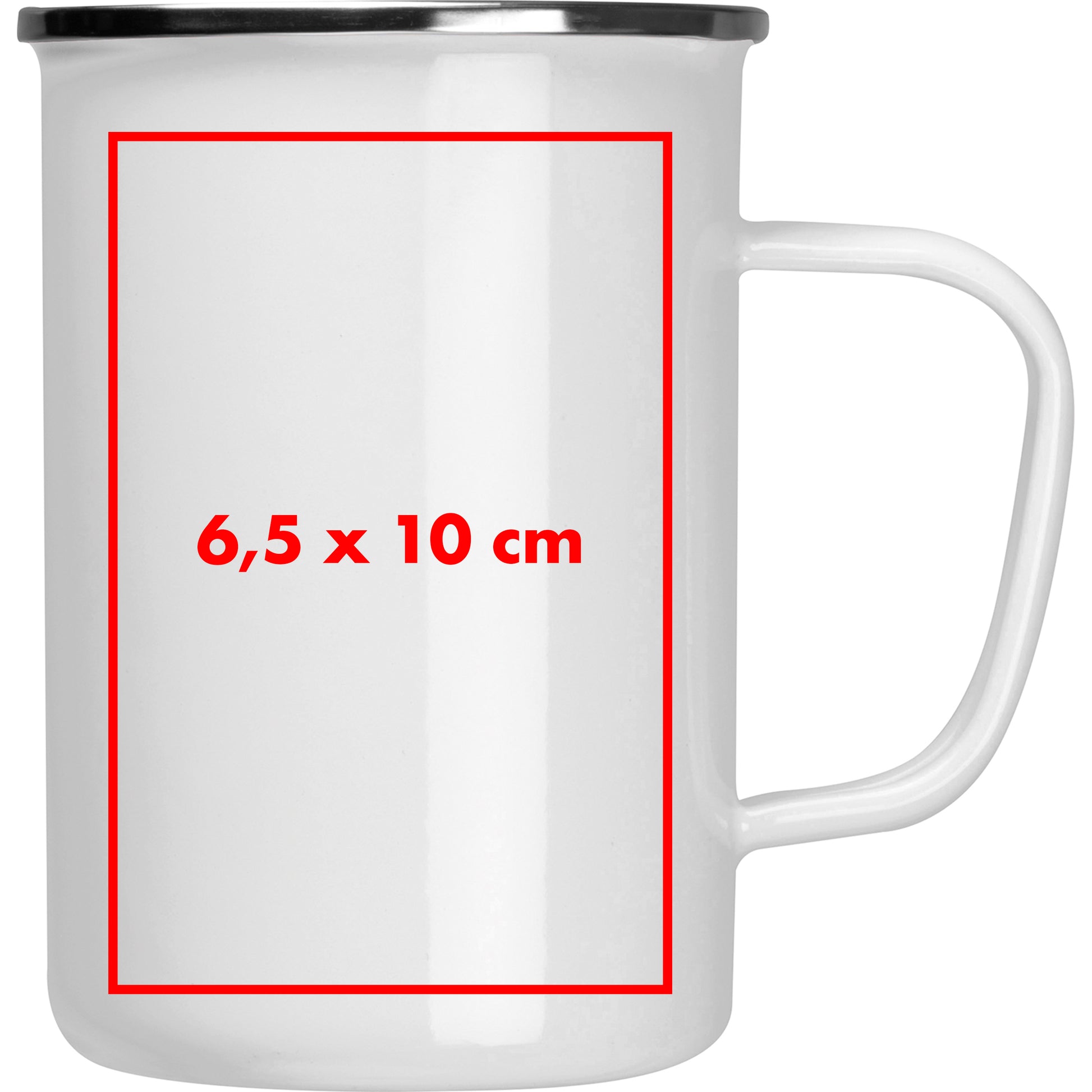 Emaille Tasse GENE
