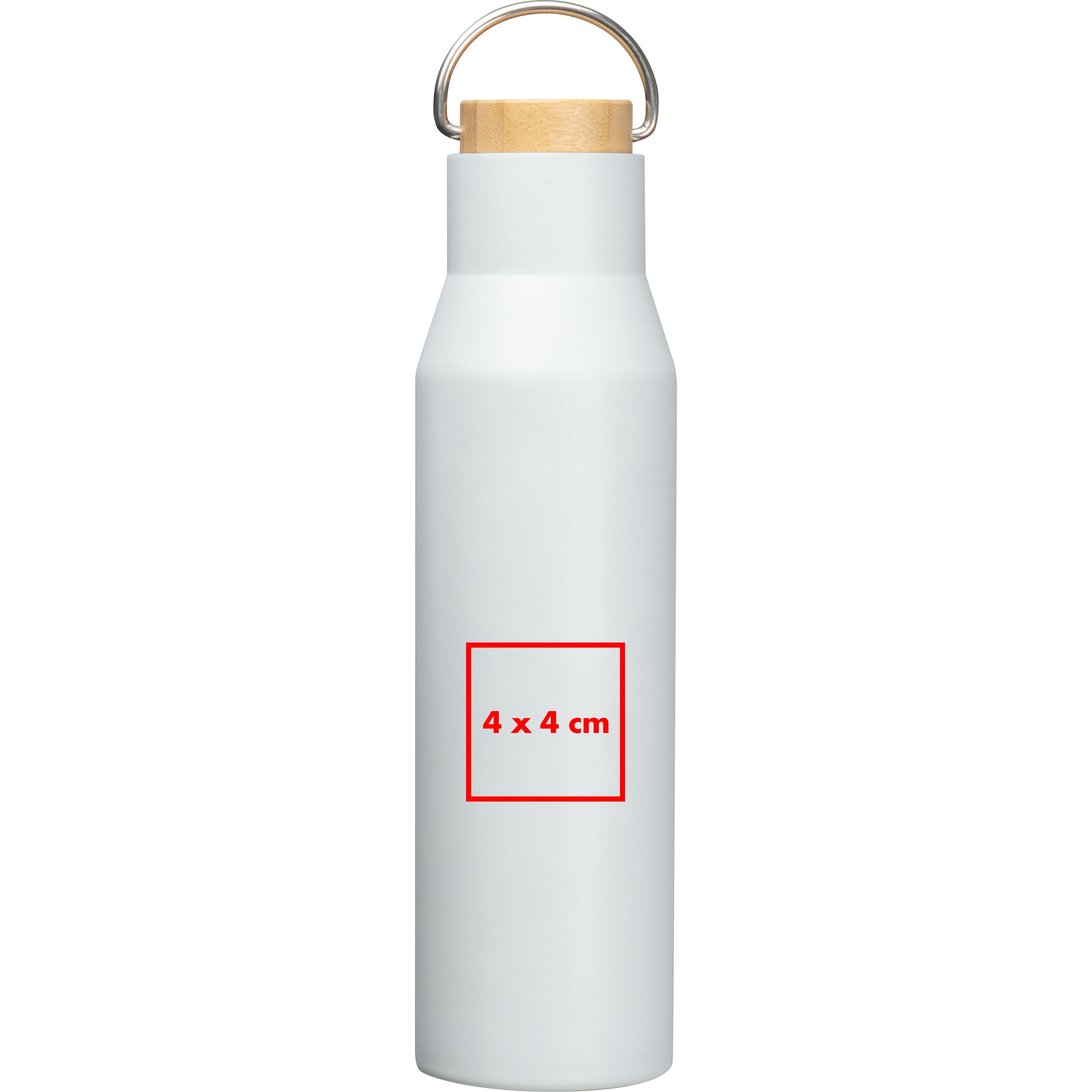 Vakuum Trinkflasche aus recyceltem Edelstahl MIRELLA
