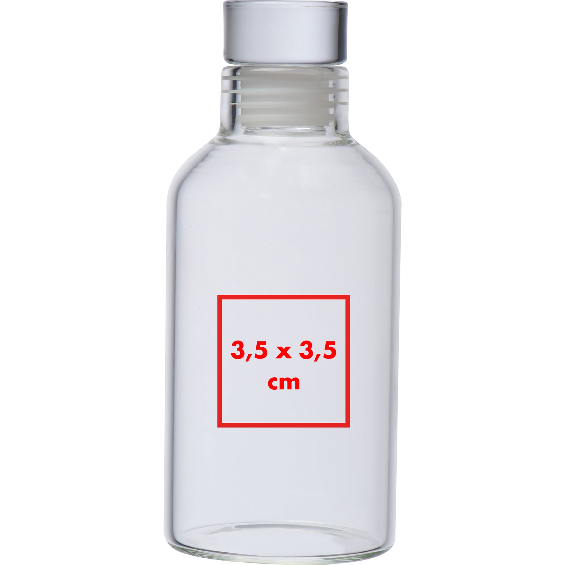 Trinkflasche aus Glas, 300 ml FABRIZIO