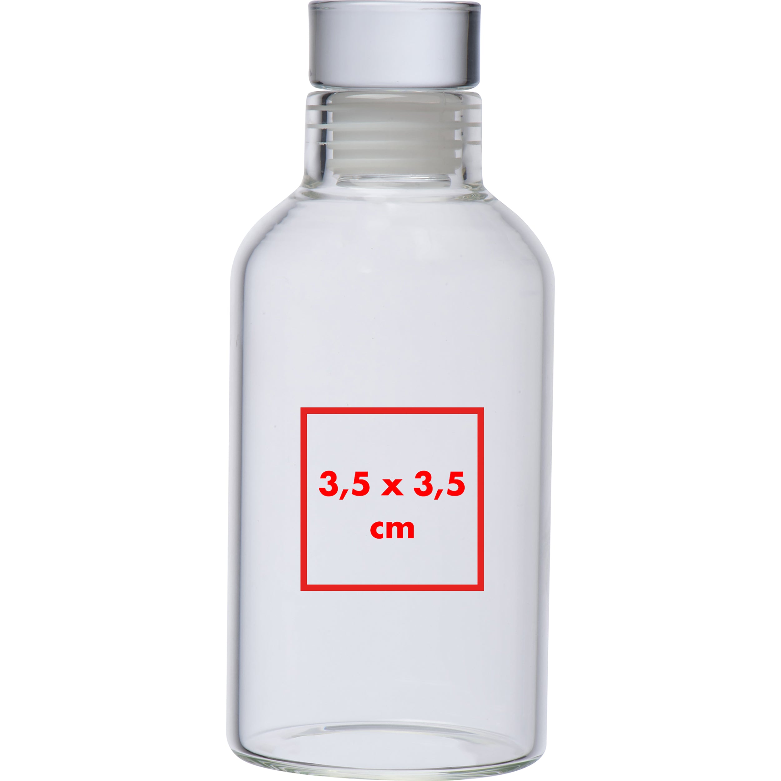 Trinkflasche aus Glas, 300 ml FABRIZIO