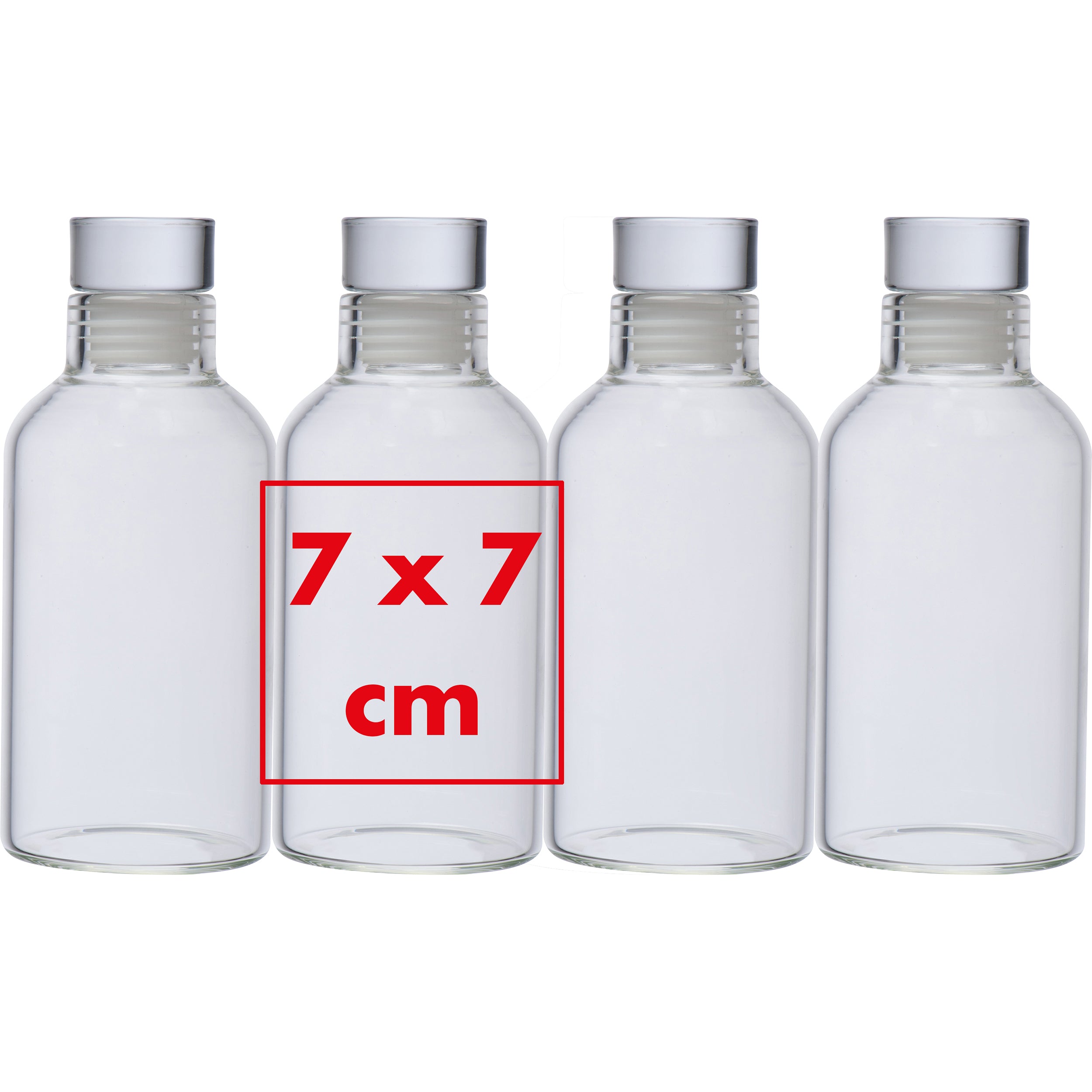 Trinkflasche aus Glas, 300 ml FABRIZIO