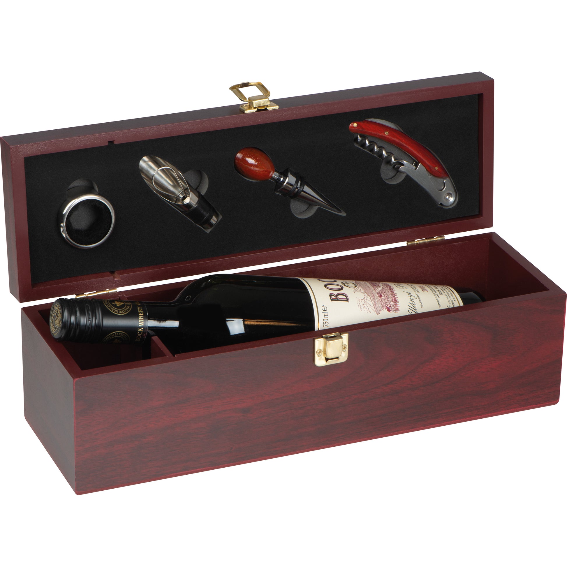 Weinbox aus Holz für 1 Flasche GRAHAM