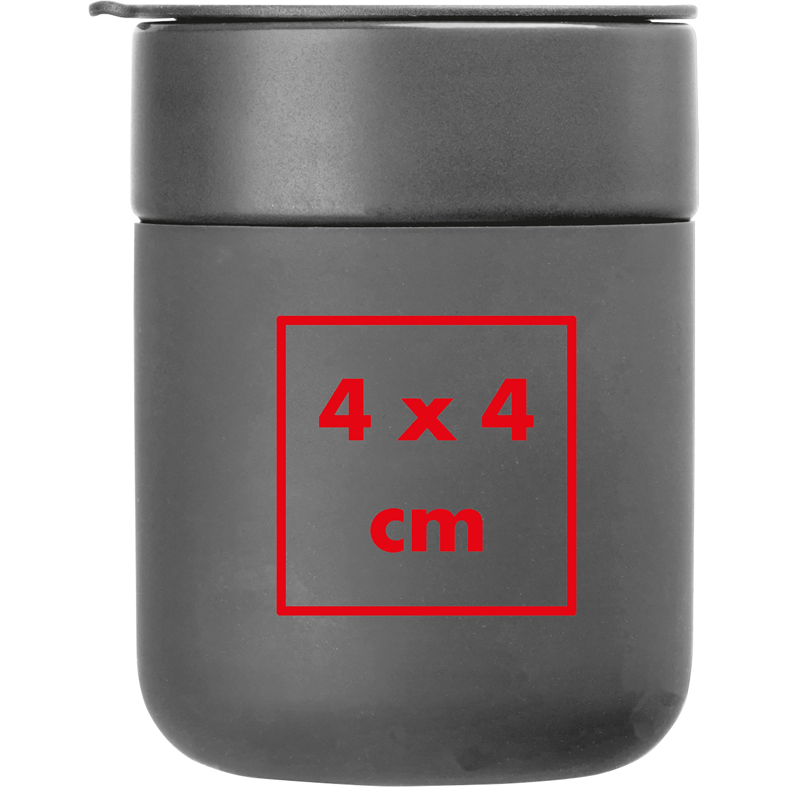 Keramiktrinkbecher mit Silikonhülle, 340 ml ALBERT