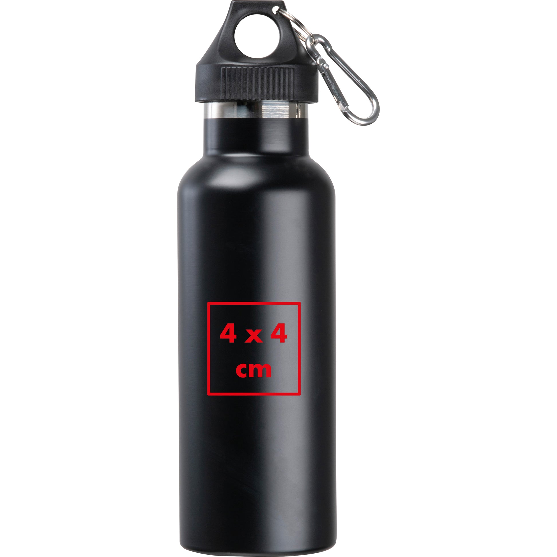 Vakuum Trinkflasche mit Karabiner, 500 ml NICOLAS