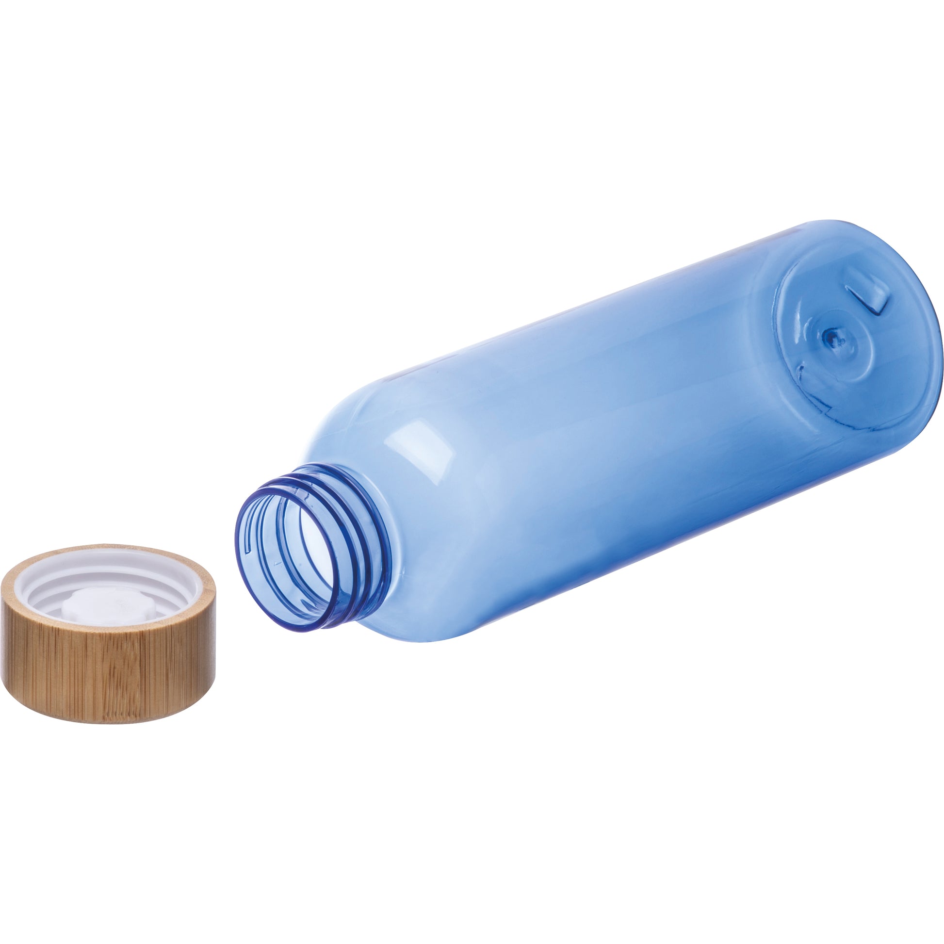 Trinkflasche aus PET mit Bambusdeckel, 500 ml SAMBOR