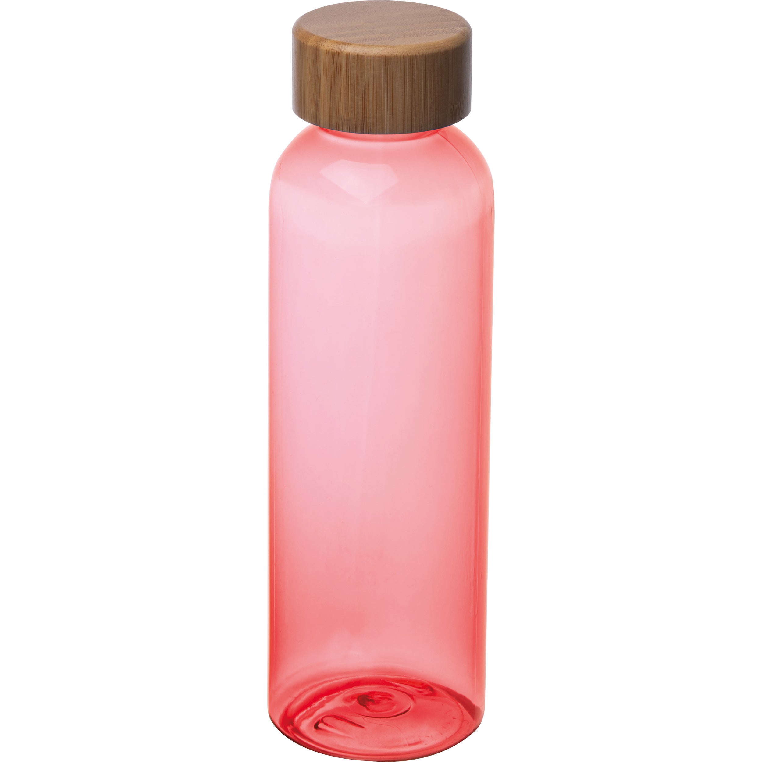 Trinkflasche aus PET mit Bambusdeckel, 500 ml SAMBOR