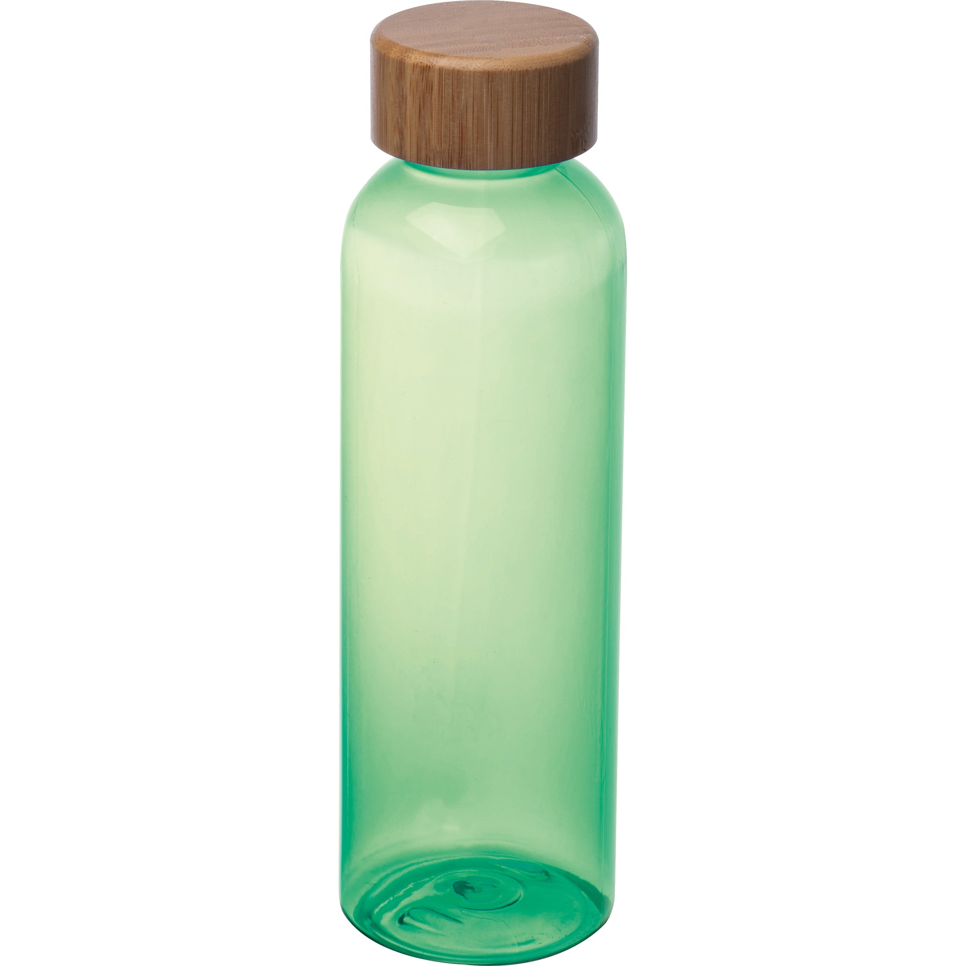 Trinkflasche aus PET mit Bambusdeckel, 500 ml SAMBOR