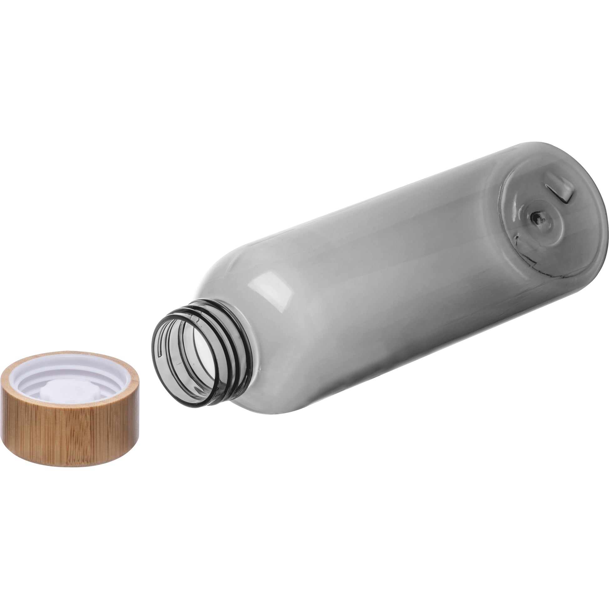 Trinkflasche aus PET mit Bambusdeckel, 500 ml SAMBOR