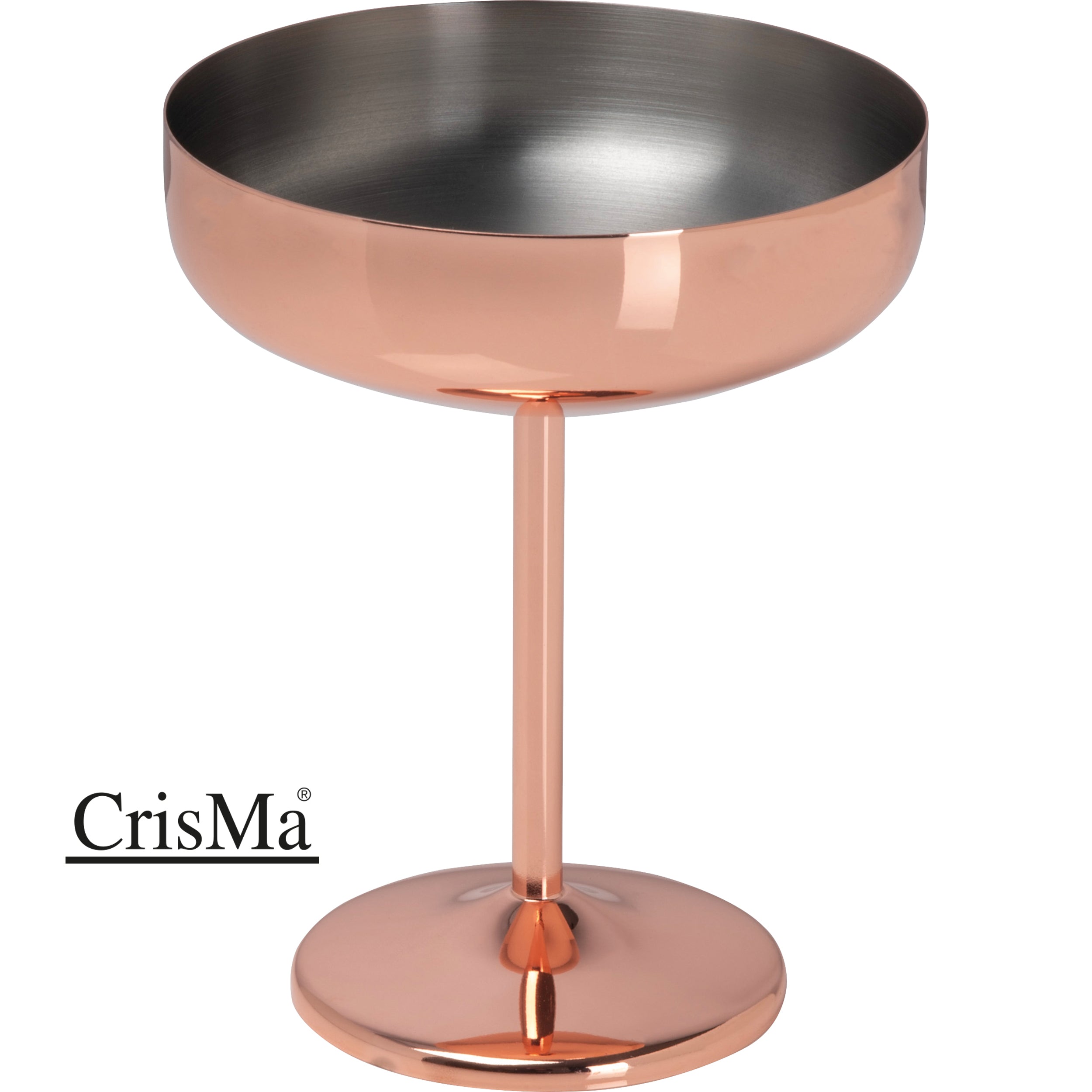 CrisMa Stilbecher mit Kupfer, 300 ml EUGENIA