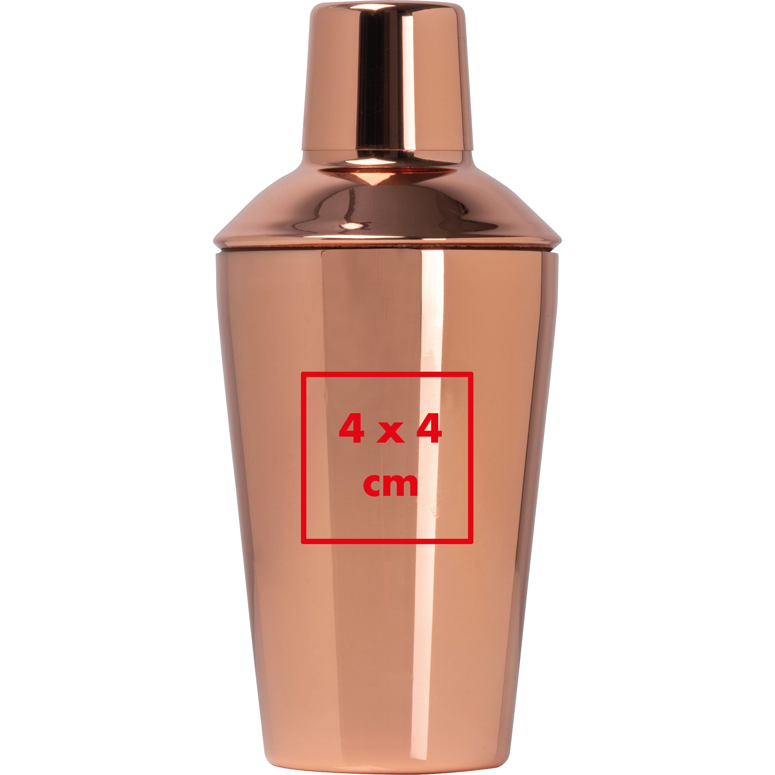 CrisMa Cocktailshaker mit Kupfer, 500 ml DIETMAR